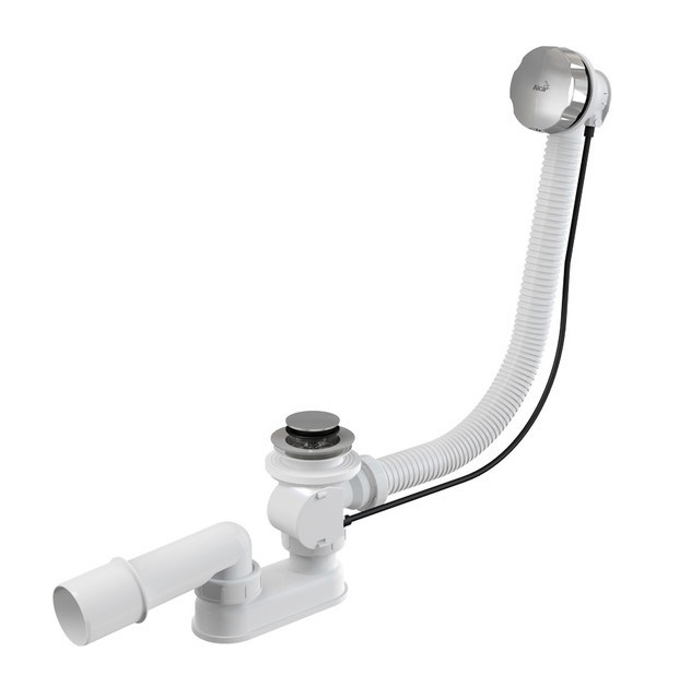 Сифон для ванны Alcaplast 80 см A55K-80-BL-01