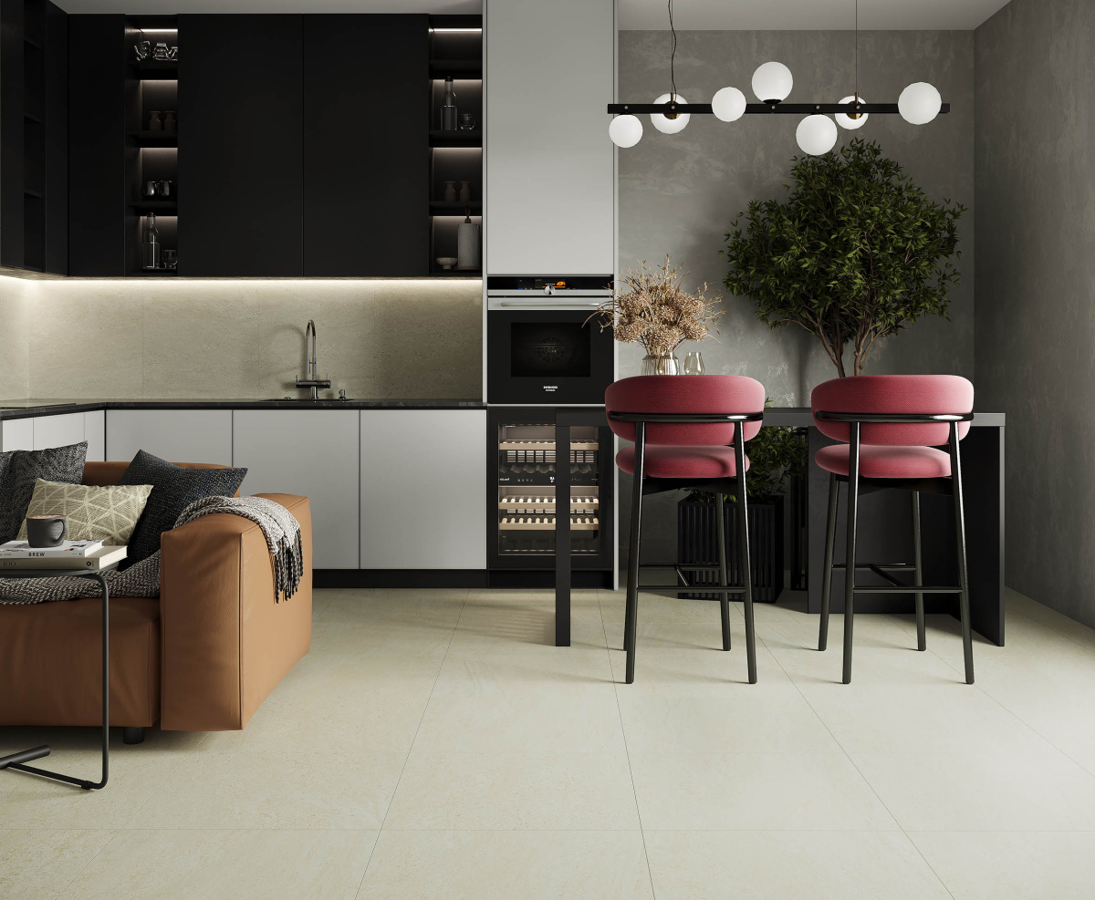 Керамогранит 600x1200 Laparet Noa бежевый матовый