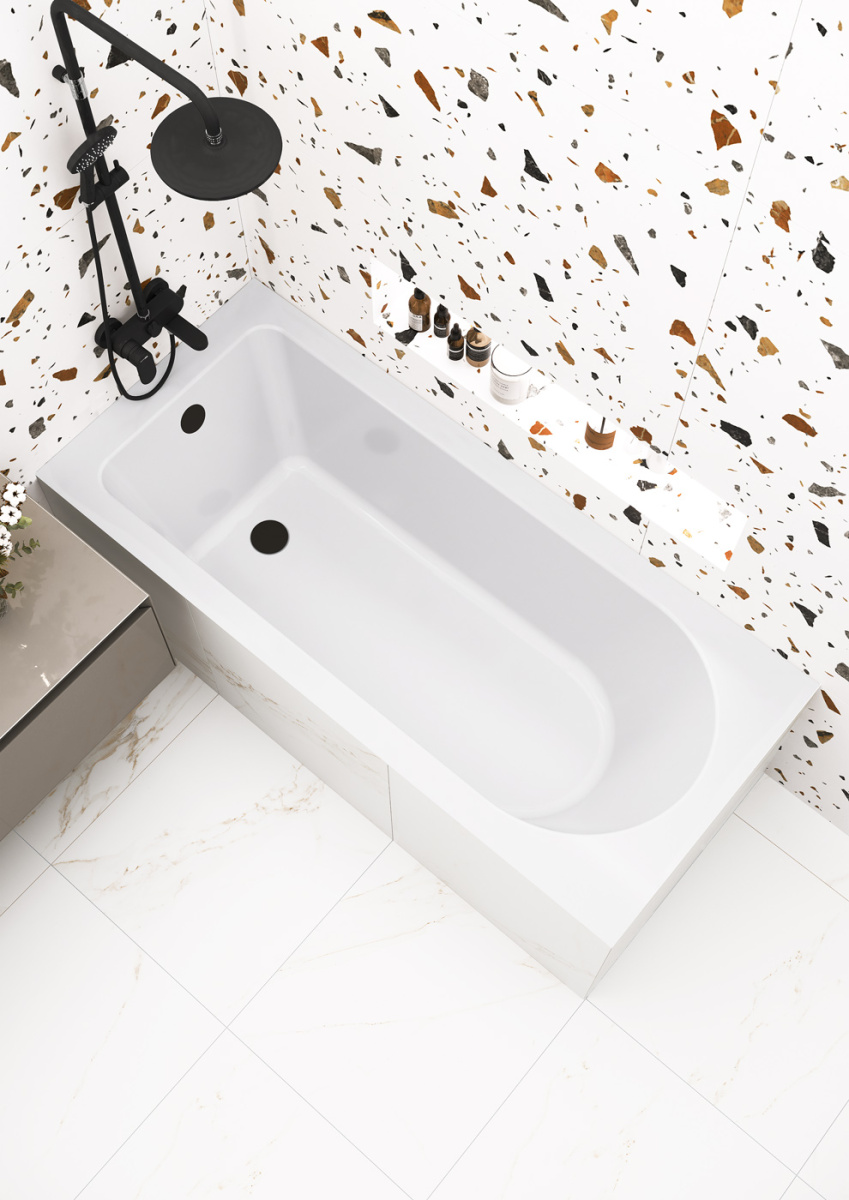 Ванна акриловая Bonito Home Elara 170x70 с ножками BH-EL-203-170-70/St