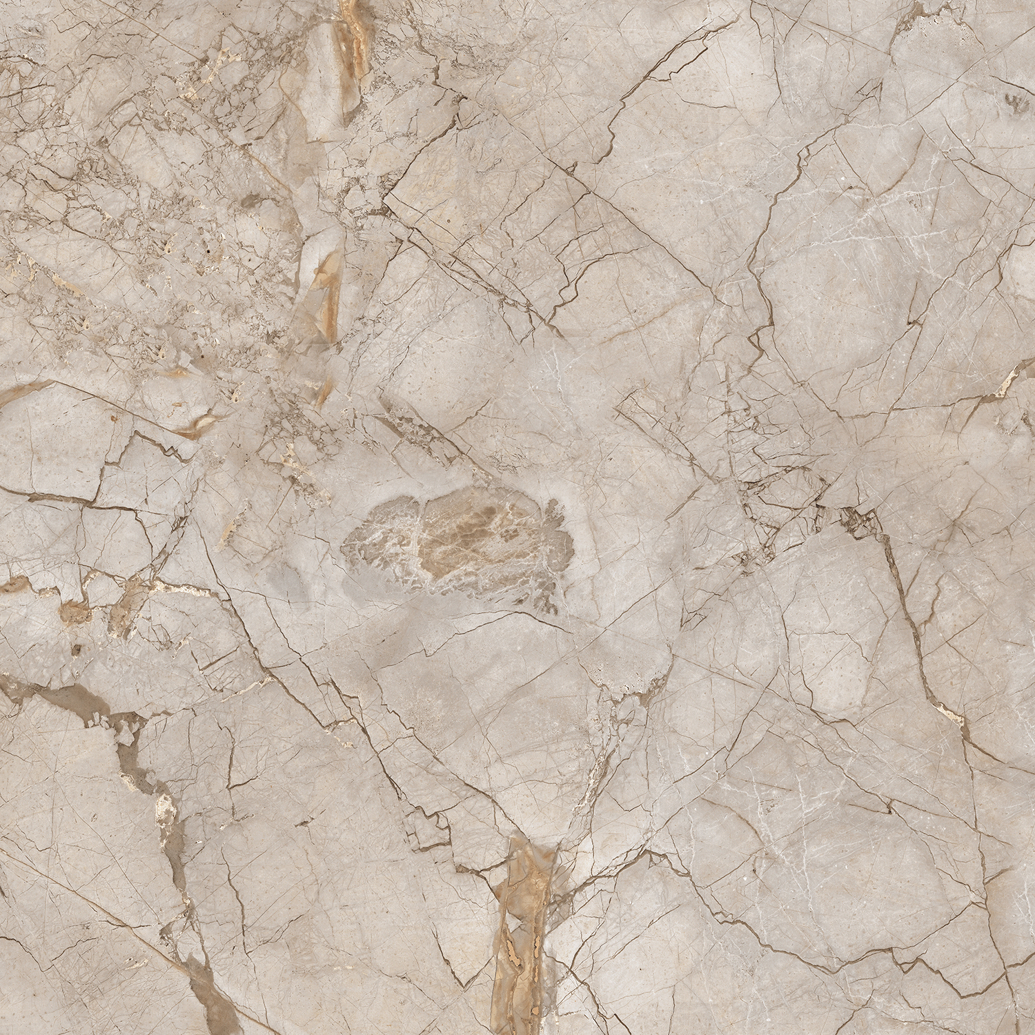 Керамогранит 600x600 Maimoon Ceramica Glossy Gliter Brown