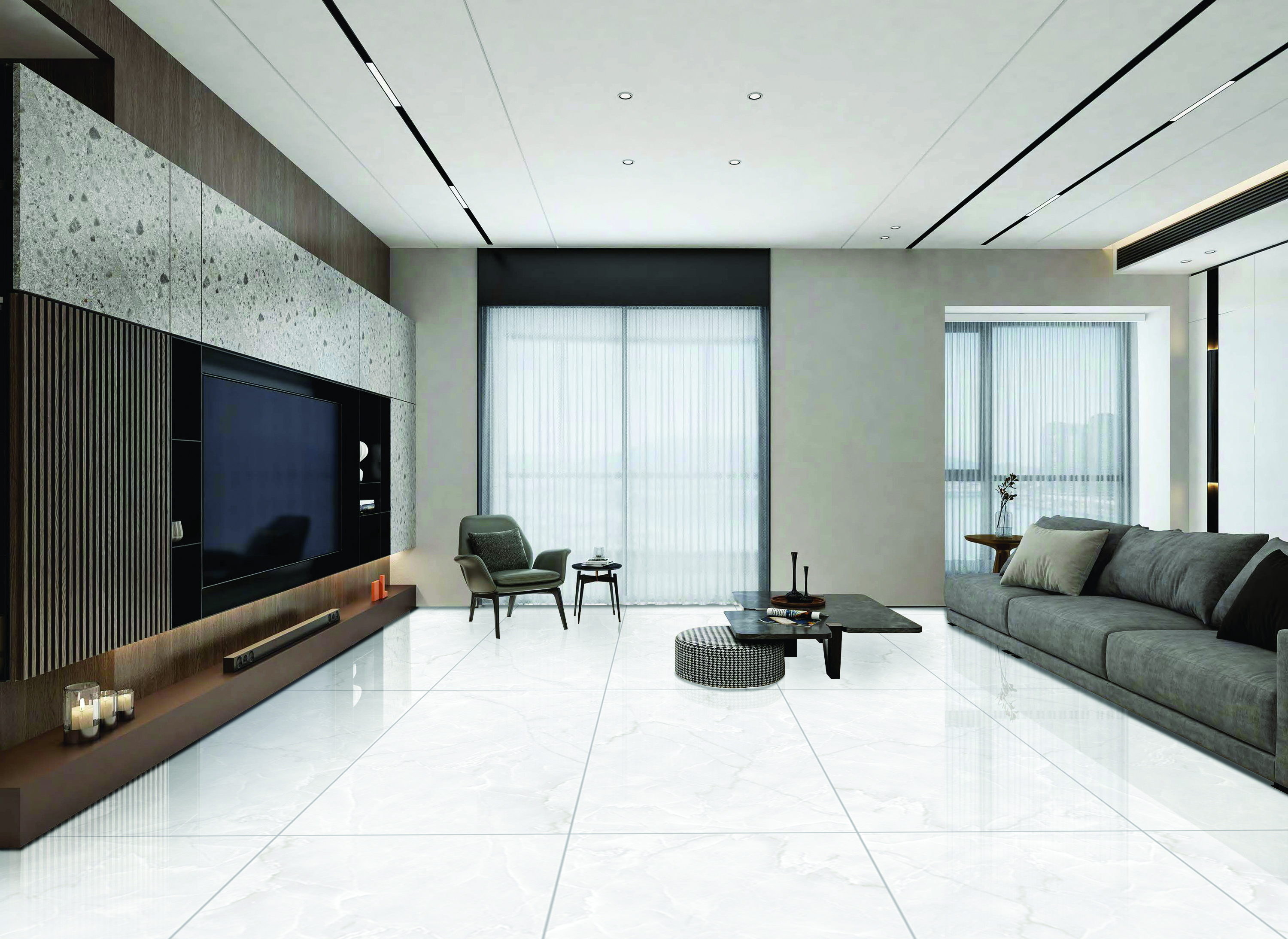 Керамогранит 600x1200 Maimoon Ceramica Glossy Ice Stone Onyx