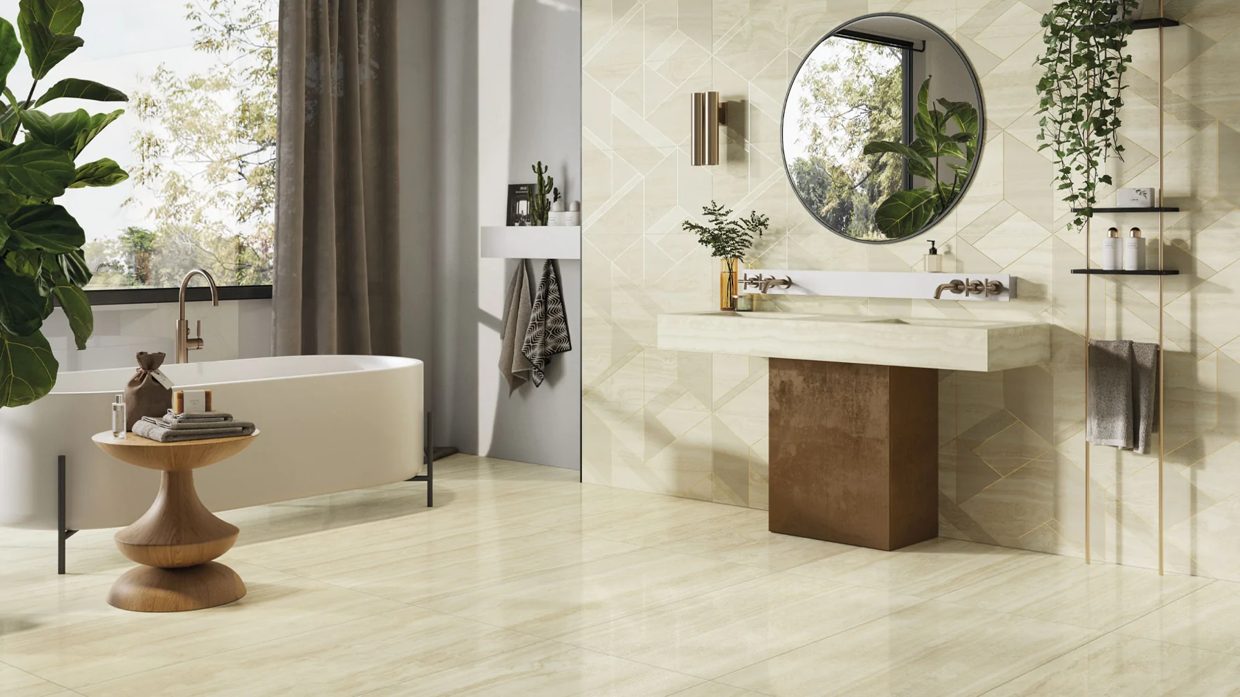 Вставка 800x400 Italon Шарм Эдванс Алабастро Голден Лайн