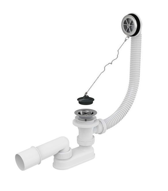 Сифон для ванны Alcaplast 57 см A501-BL-01