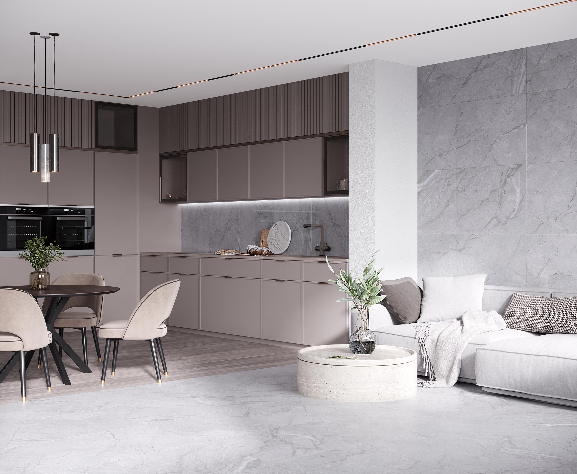 Керамогранит 800x800 Laparet Antalya Grey