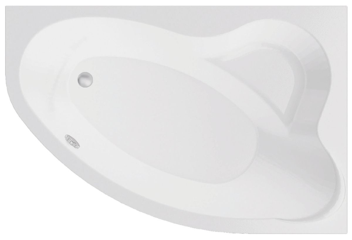 Ванна акриловая Bonito Home Rosa 170x110 правая, с ножками Standard BH-RA-101-170P/St