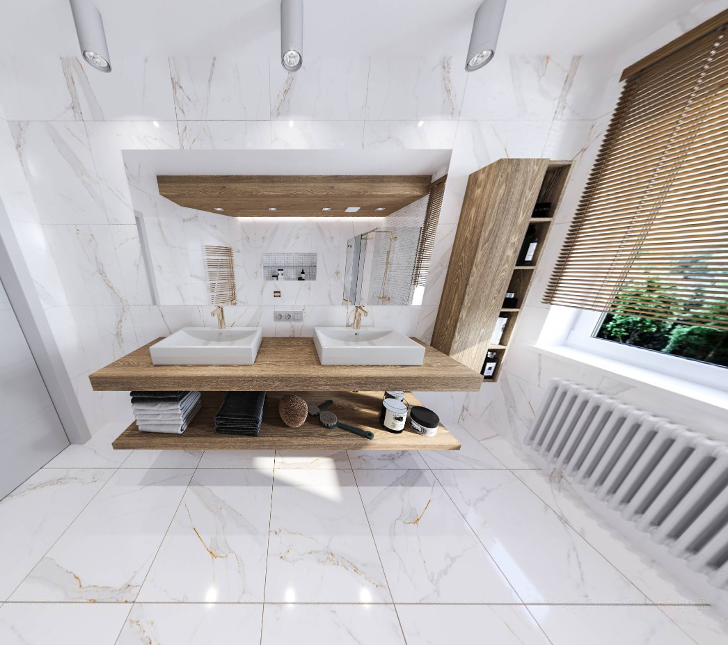 Керамогранит 600x600 Absolut Gres Regal Carrara v2