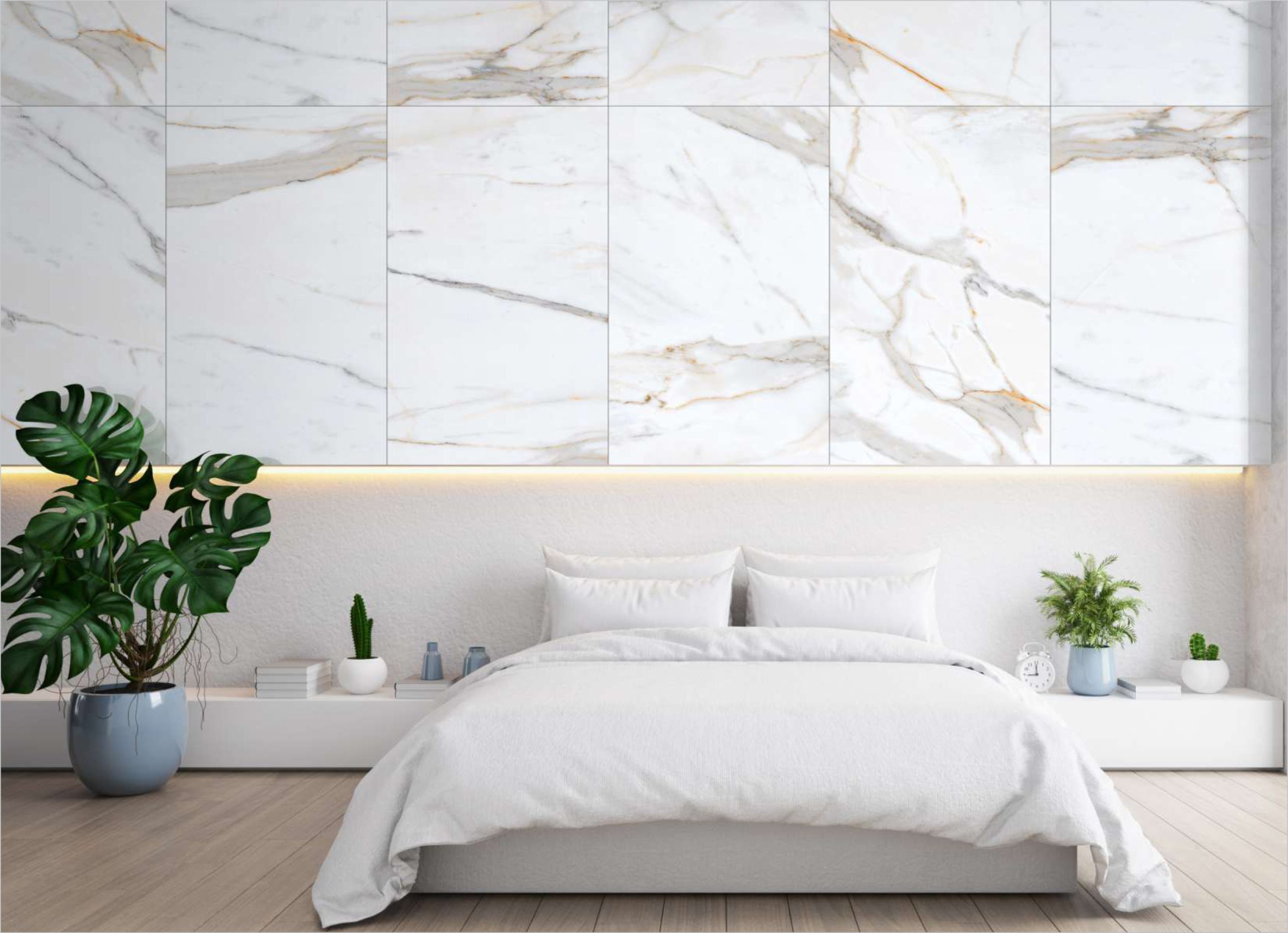 Керамогранит 600x600 Farro Ceramics Regal Carara polished