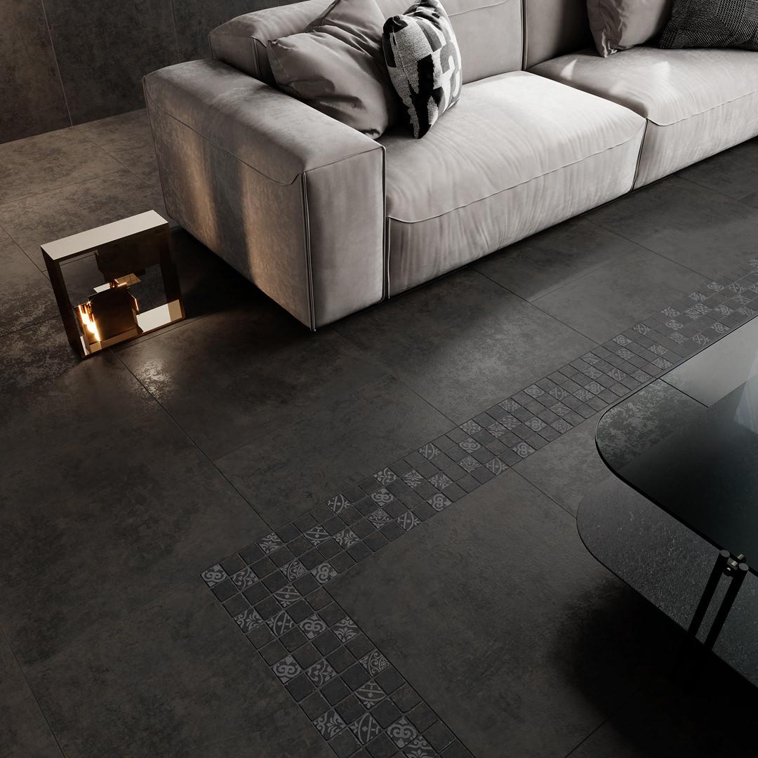 Керамогранит 600x600 Kerama Marazzi Про Фьюче черный