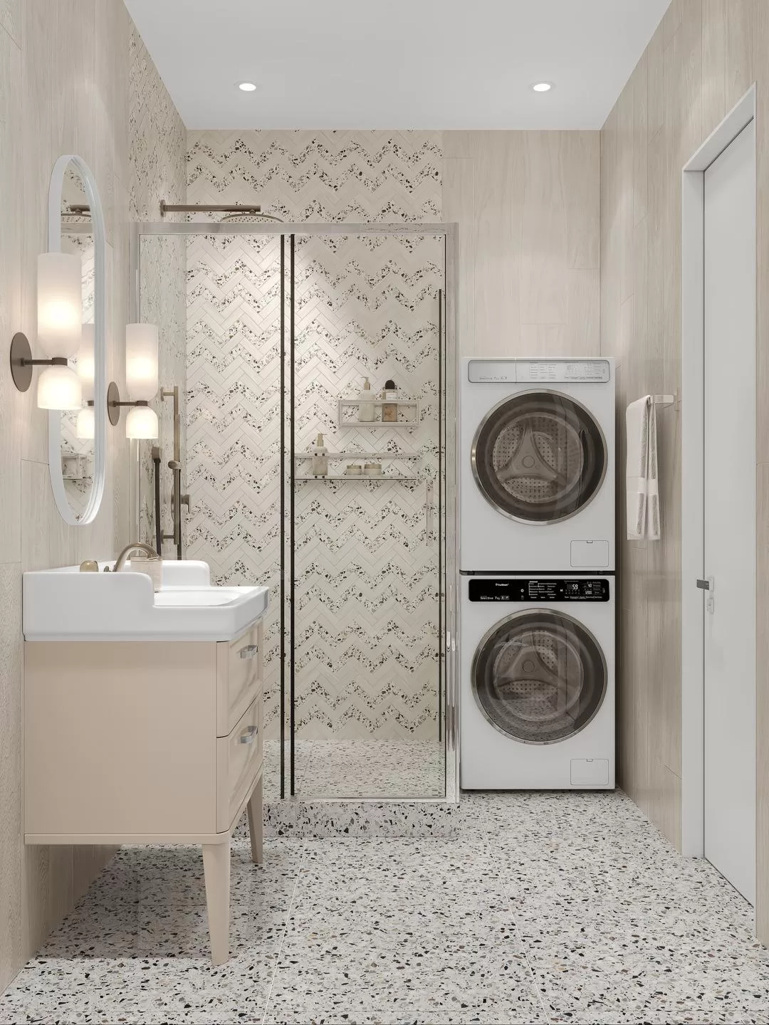 Керамогранит 200x1195 Kerama Marazzi Монтиони миндальный