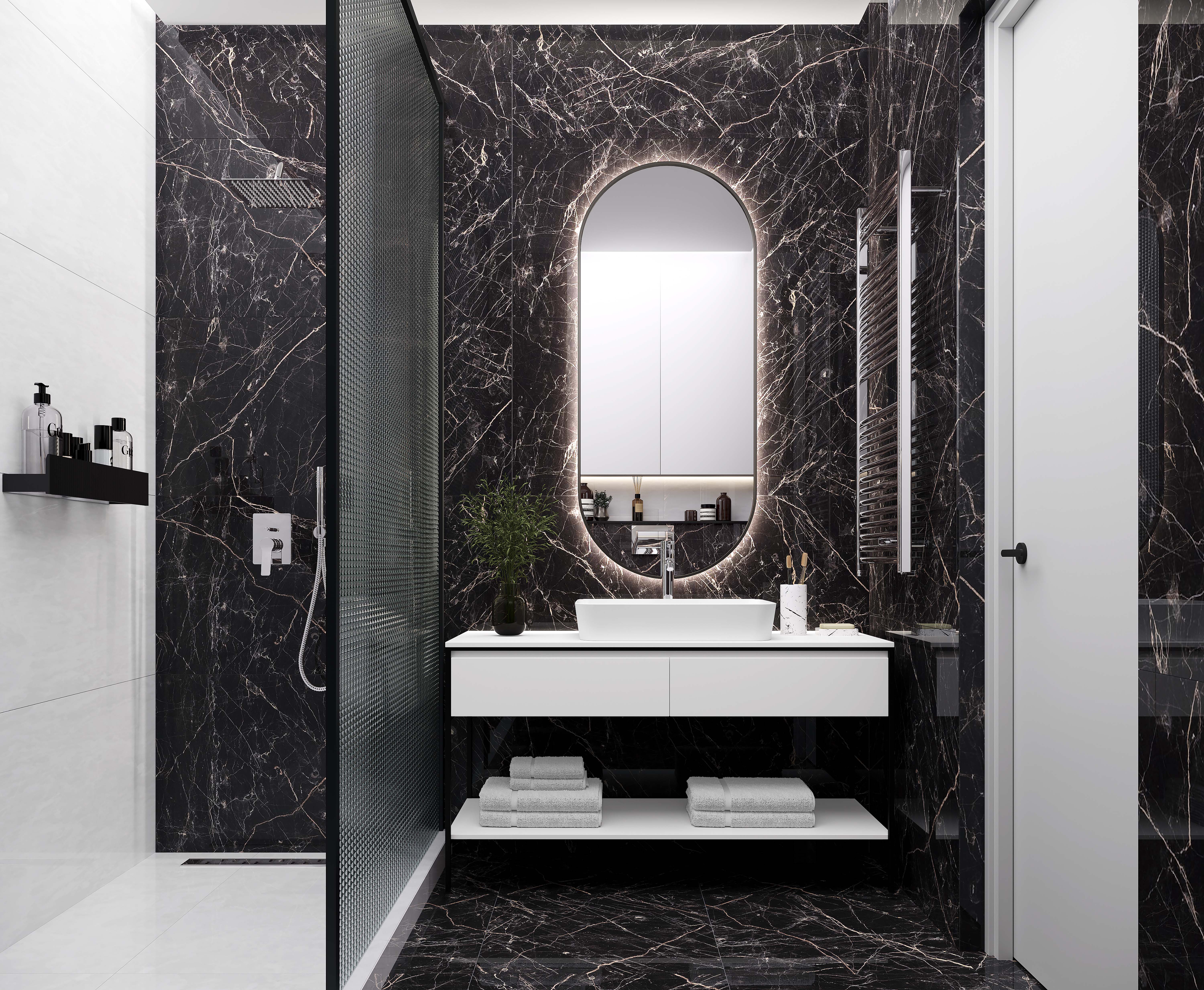 Керамогранит 600x1200 Laparet Black Arkadia