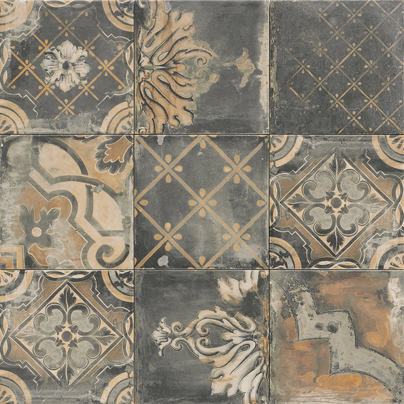 Керамогранит 200x200 Mainzu Scudo Canaletto Nero