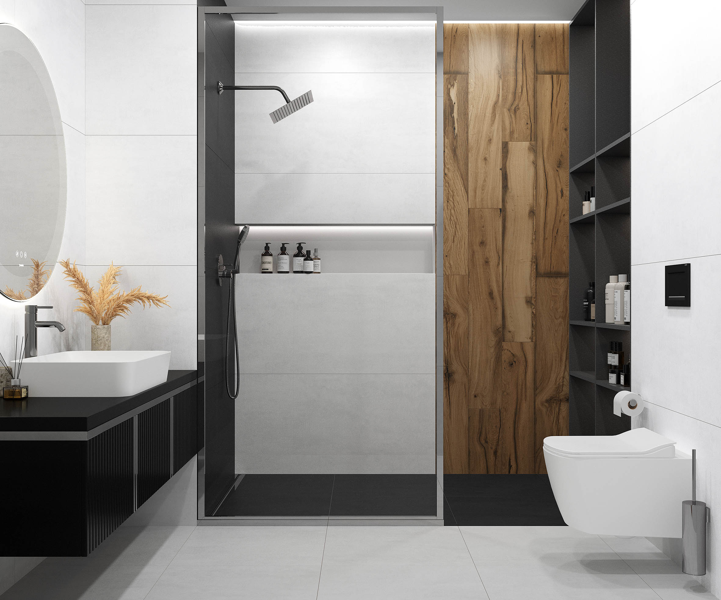 Керамогранит 600x600 Laparet Flagman графитовый матовый