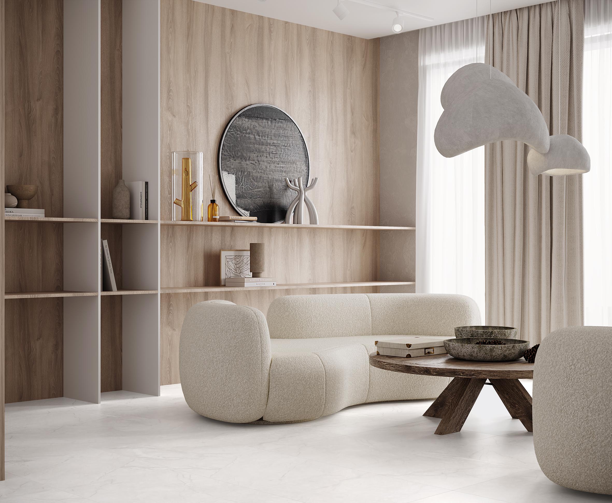 Керамогранит 800x800 Laparet Antalya Bianco Velvet