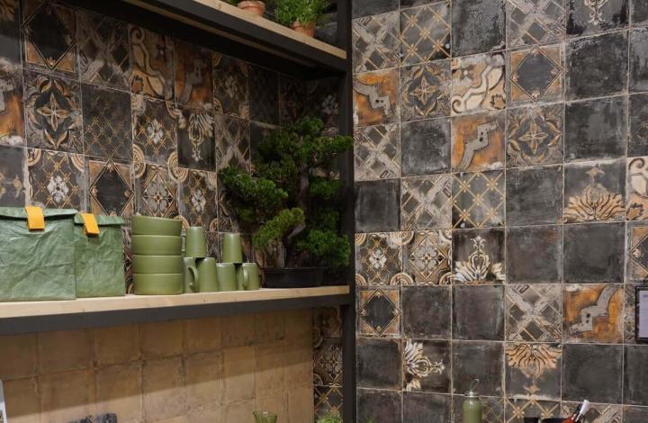 Керамогранит 200x200 Mainzu Scudo Nero