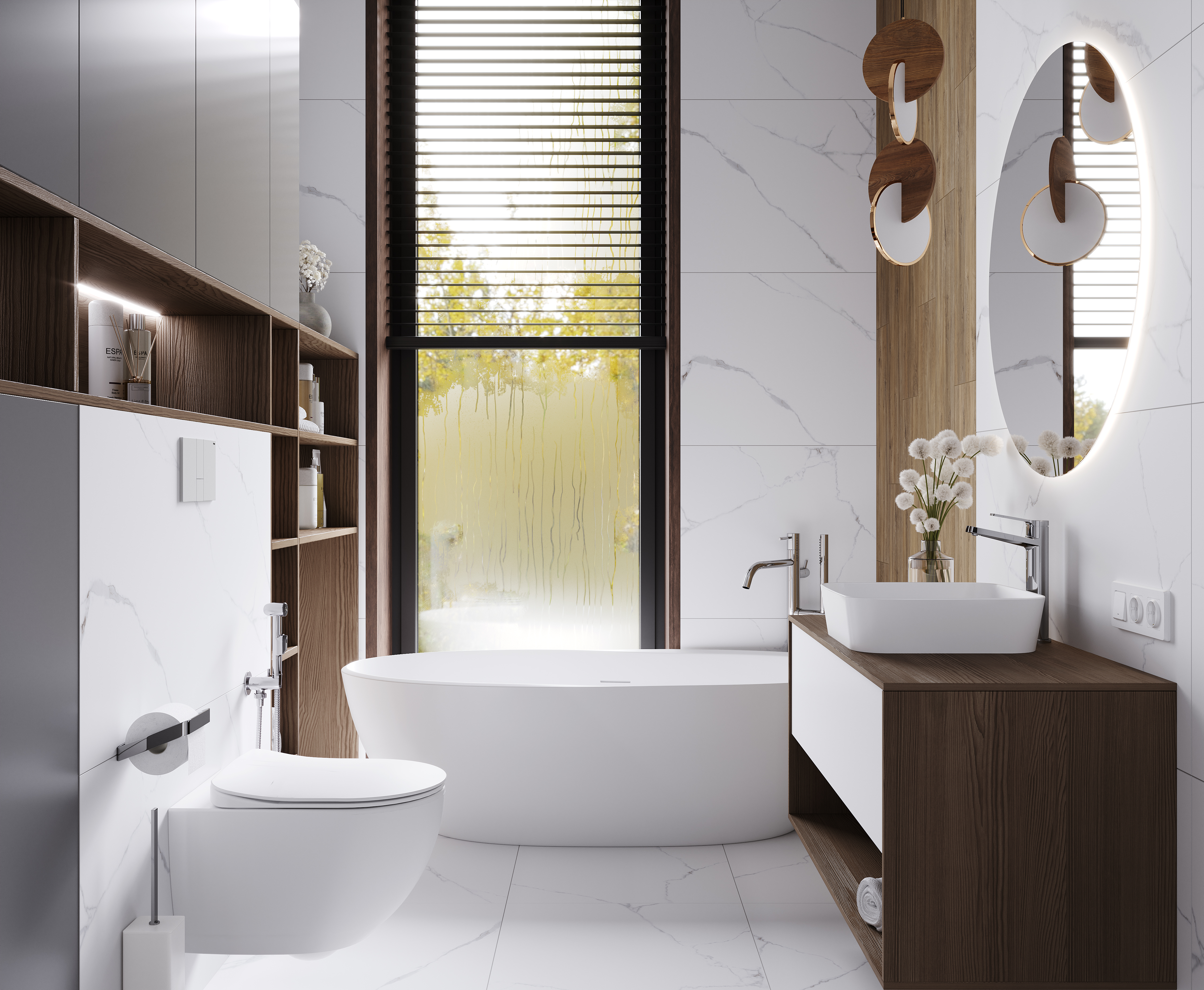 Керамогранит 600x1200 Laparet Atlantic White