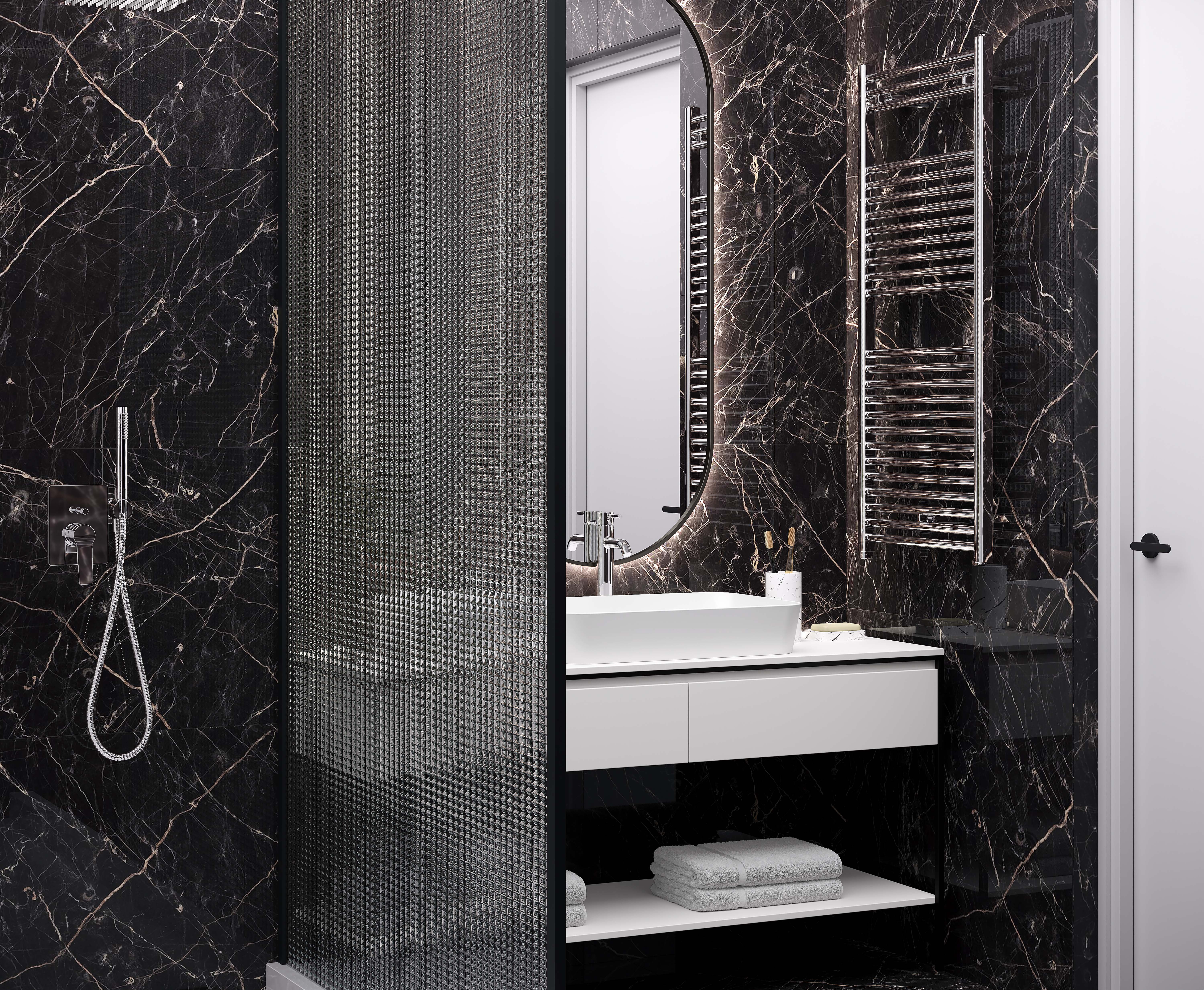Керамогранит 600x1200 Laparet Black Arkadia