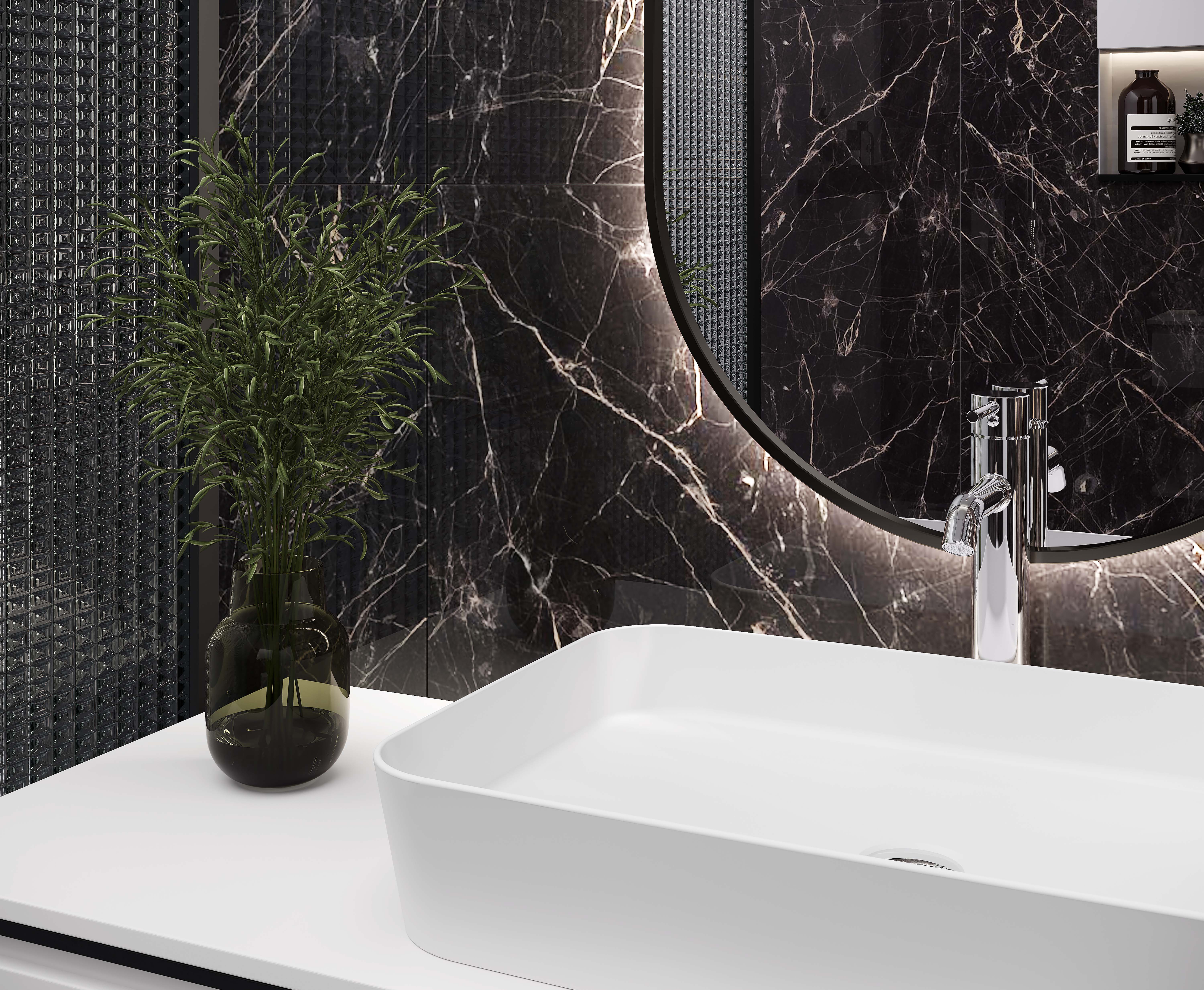 Керамогранит 600x1200 Laparet Black Arkadia
