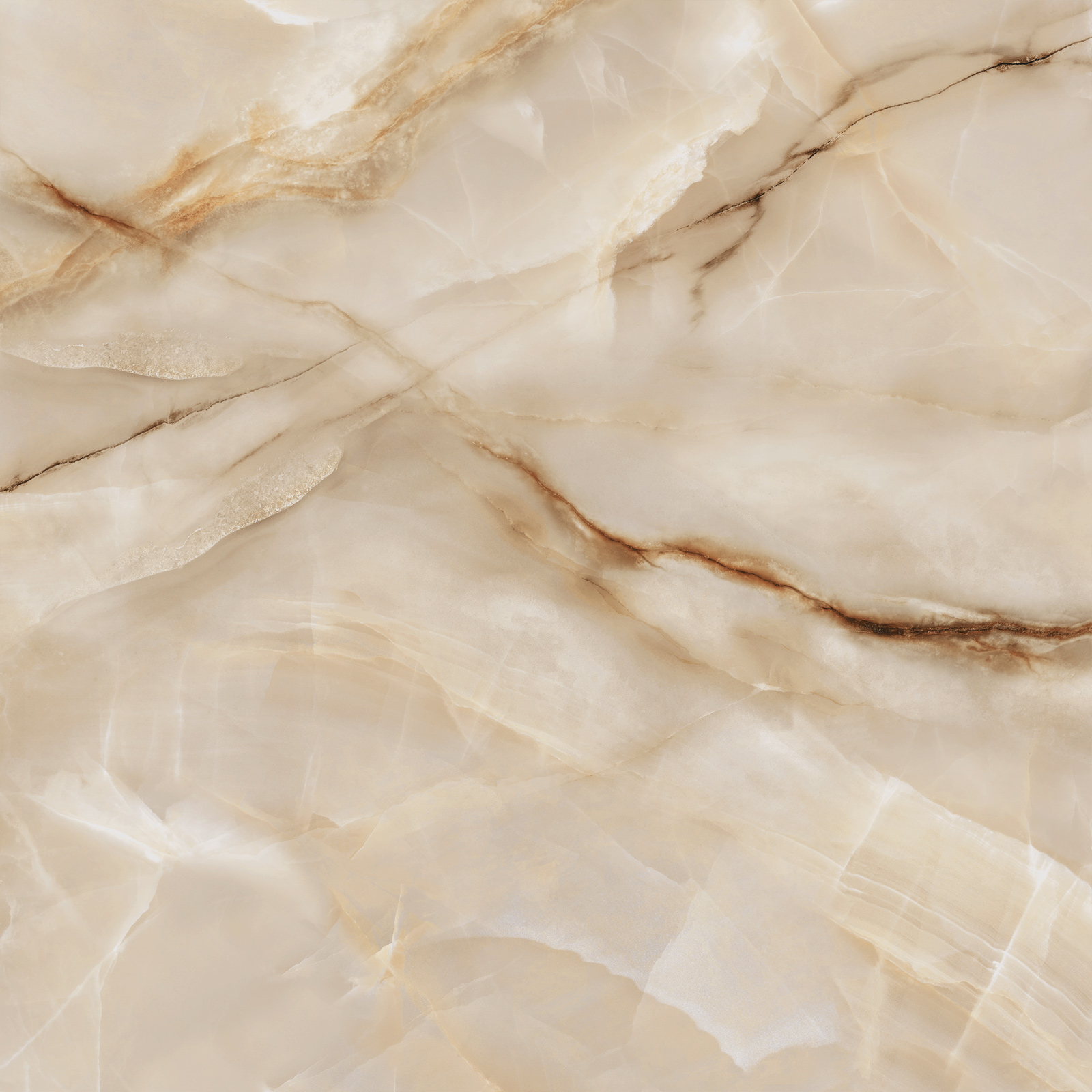 Керамогранит 600x600 LCM Onyx Royal Latte 6060ORO11P