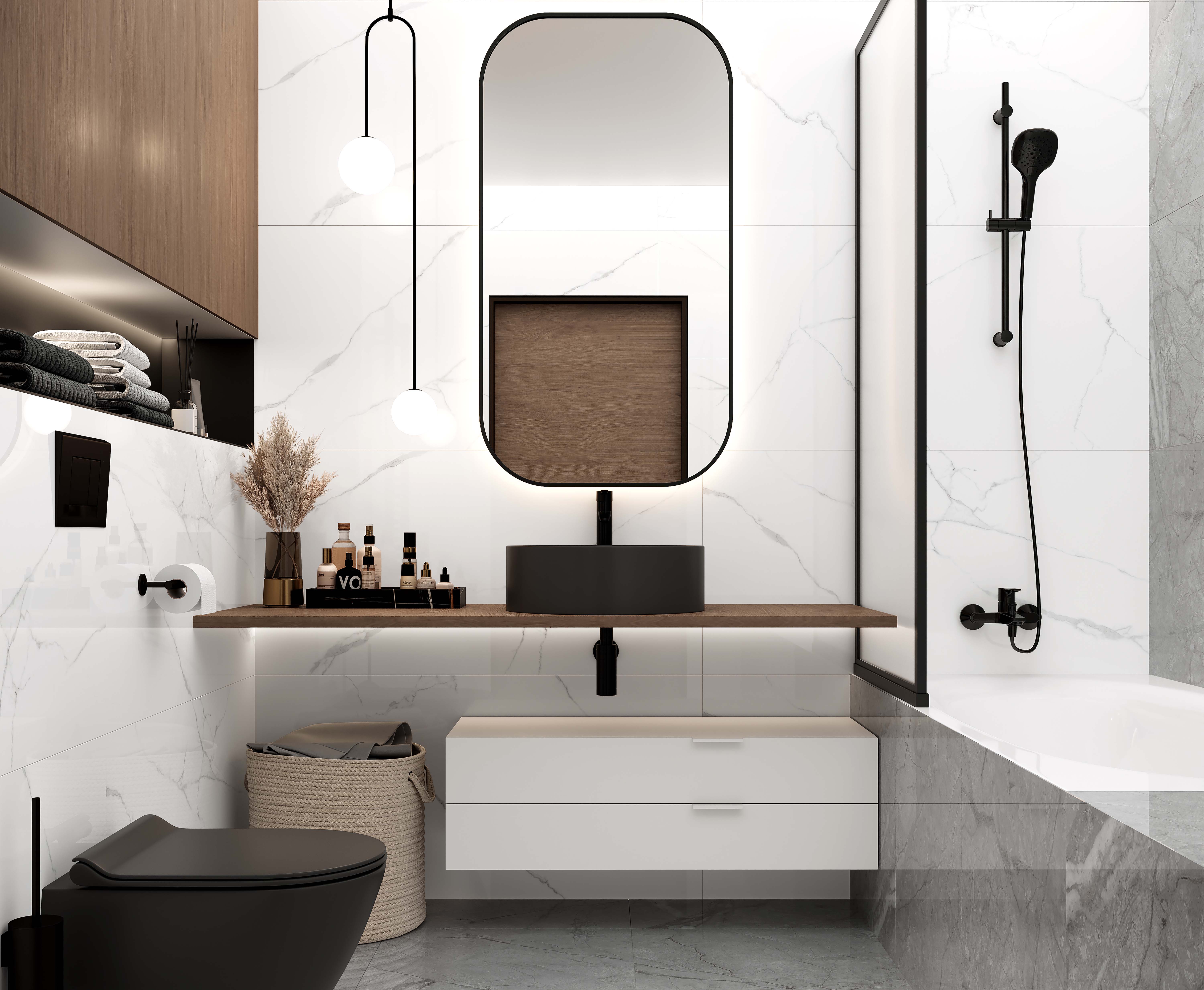 Керамогранит 600x1200 Laparet Atlantic White