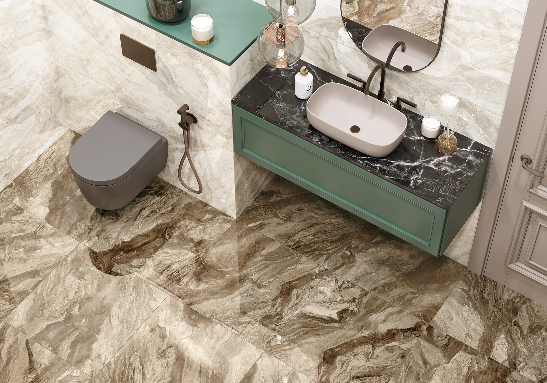 Керамогранит 600x1200 LCM Persia Brown 60120PRS21P