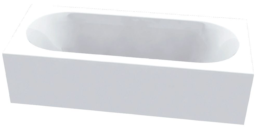 Ванна акриловая Bonito Home Ilias 180x80 с ножками BH-IL-401-180-80/Su