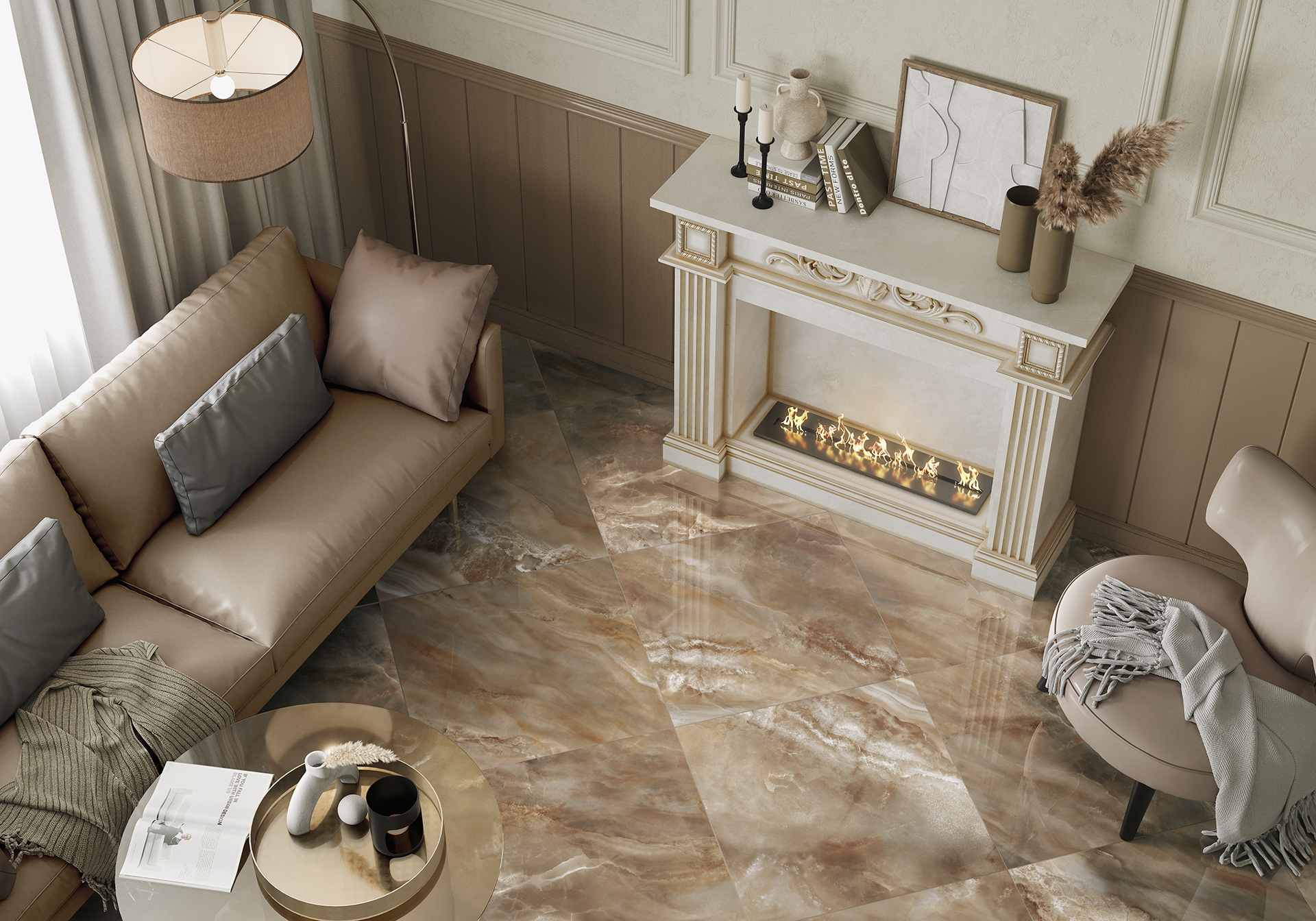 Керамогранит 600x600 LCM Columbia Sand 6060CLU21P