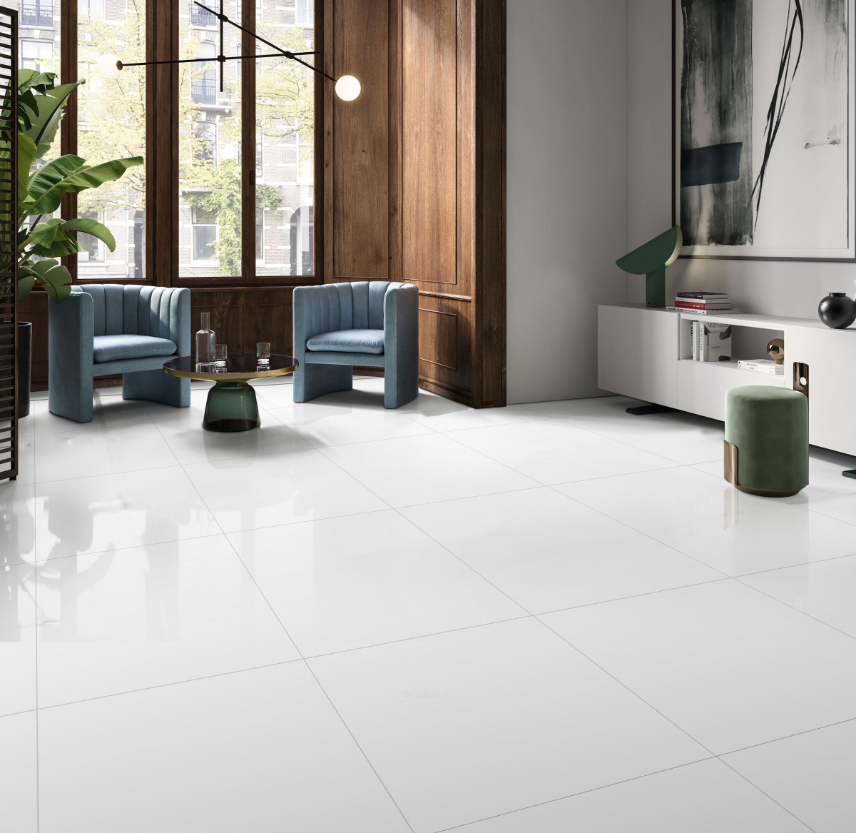 Керамогранит 600x600 Laparet Sugar White Sugar