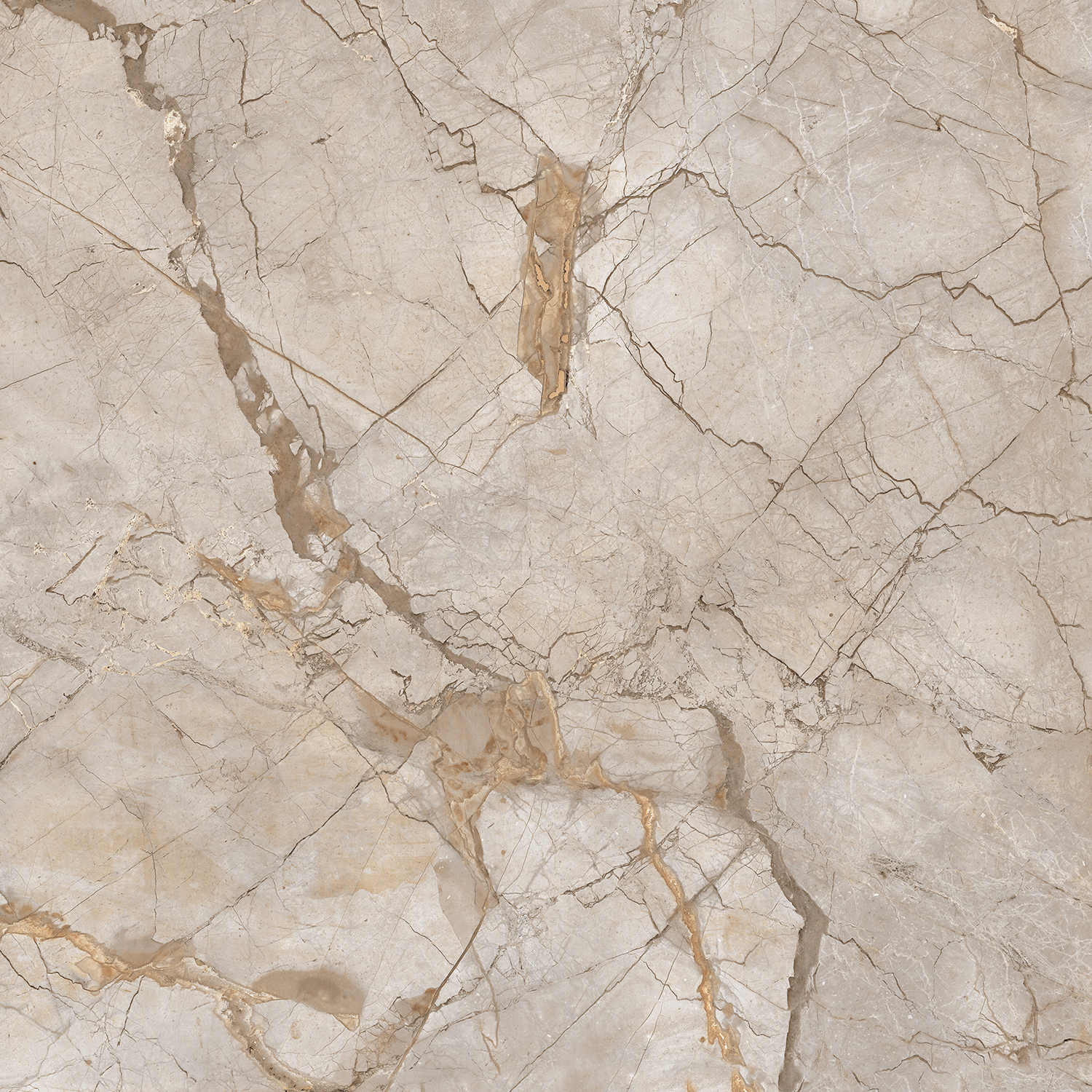 Керамогранит 600x600 Maimoon Ceramica Glossy Gliter Brown