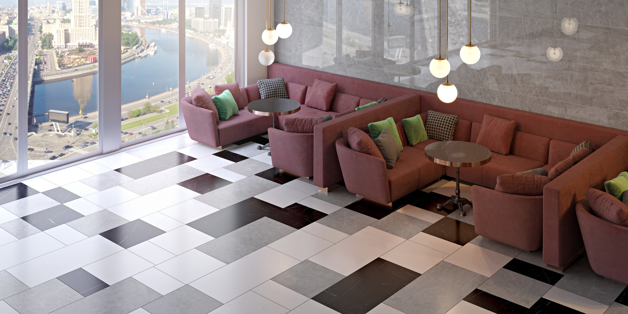 Керамогранит 600x600 Estima Vision VS02