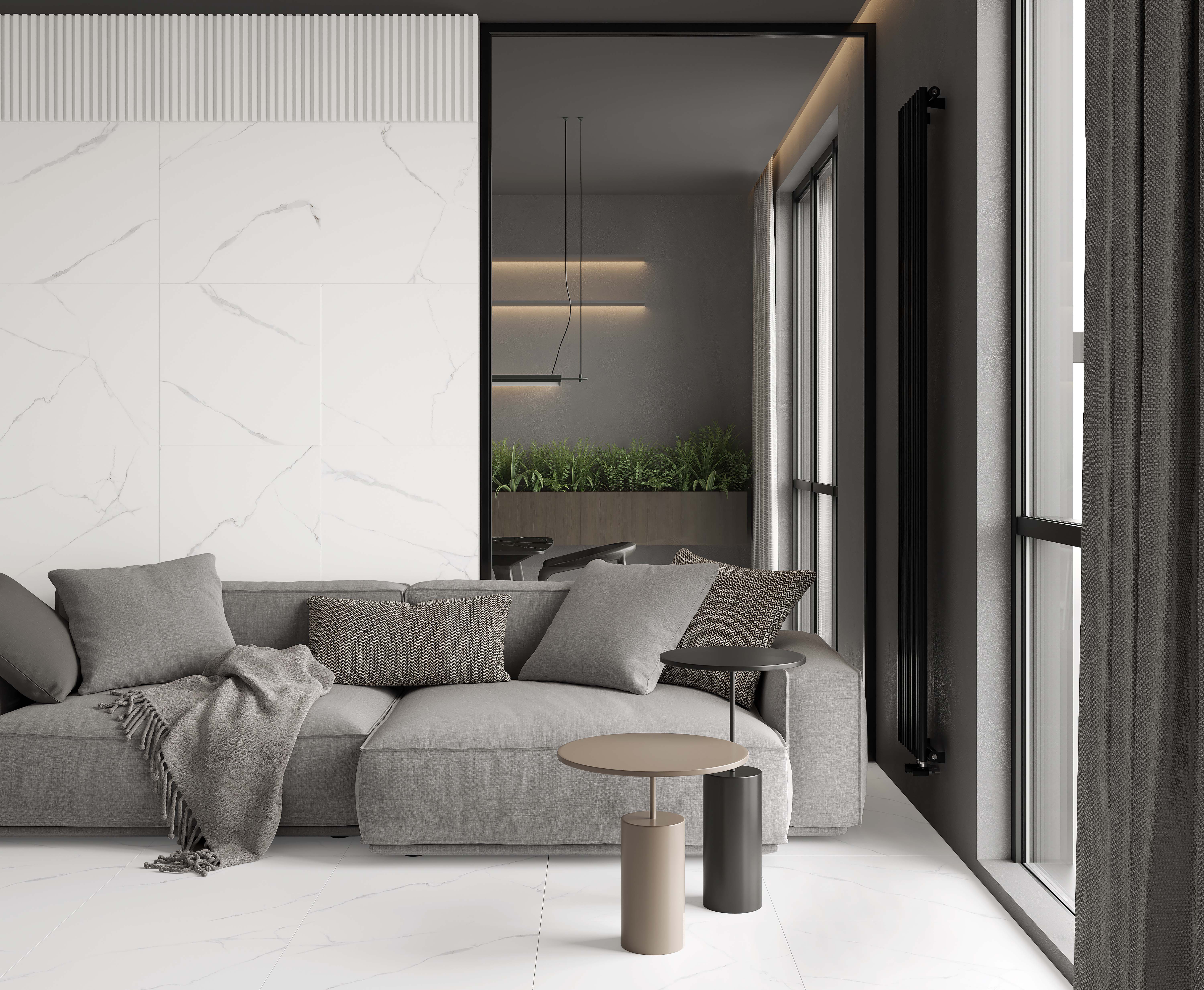 Керамогранит 600x1200 Laparet Atlantic White