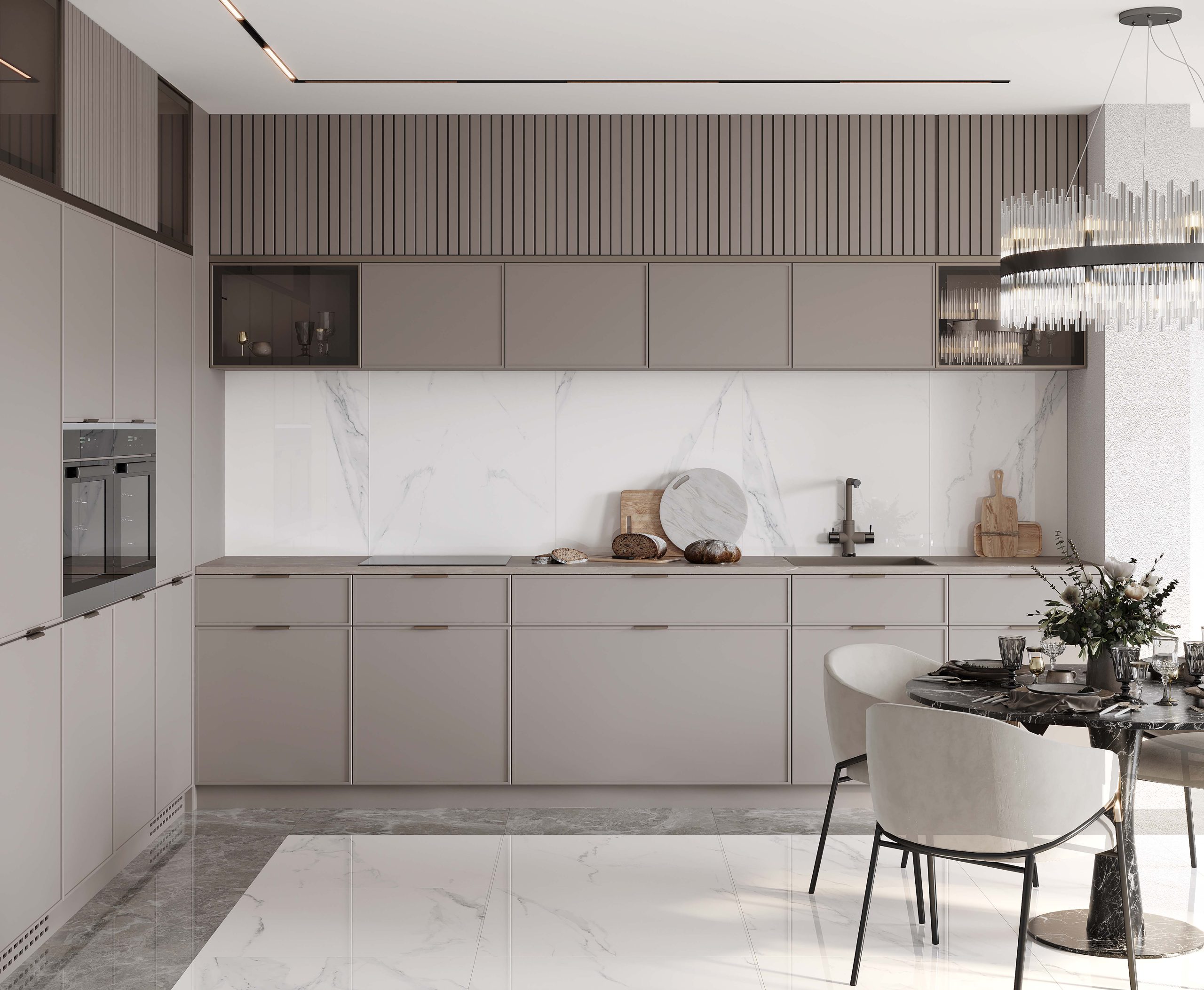 Керамогранит 800x800 Laparet Statuario Trend
