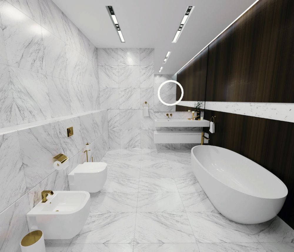 Керамогранит 600x600 Absolut Gres Statuario Classic