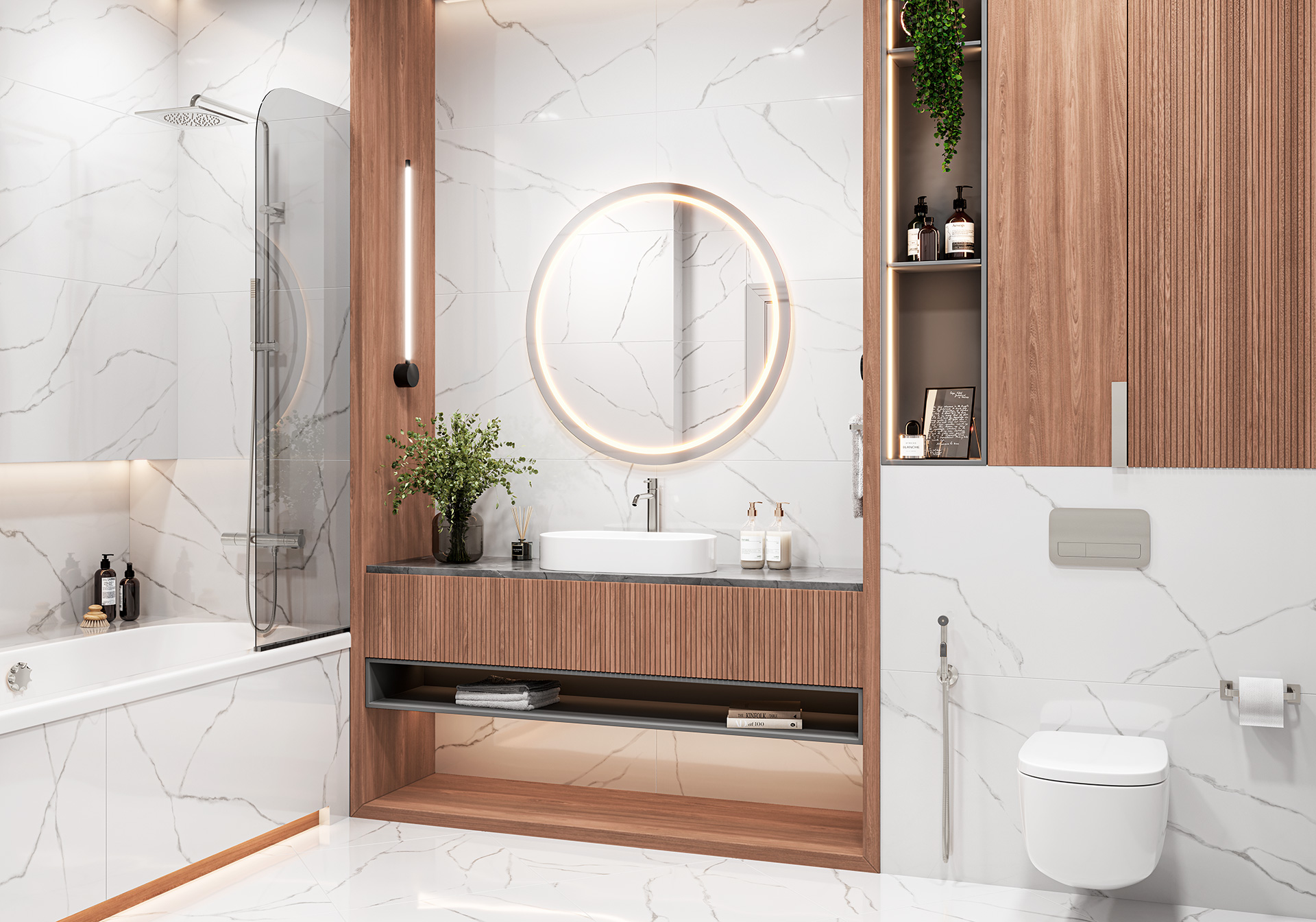Керамогранит 600x600 LCM Atlantic Marble 6060AMR00P
