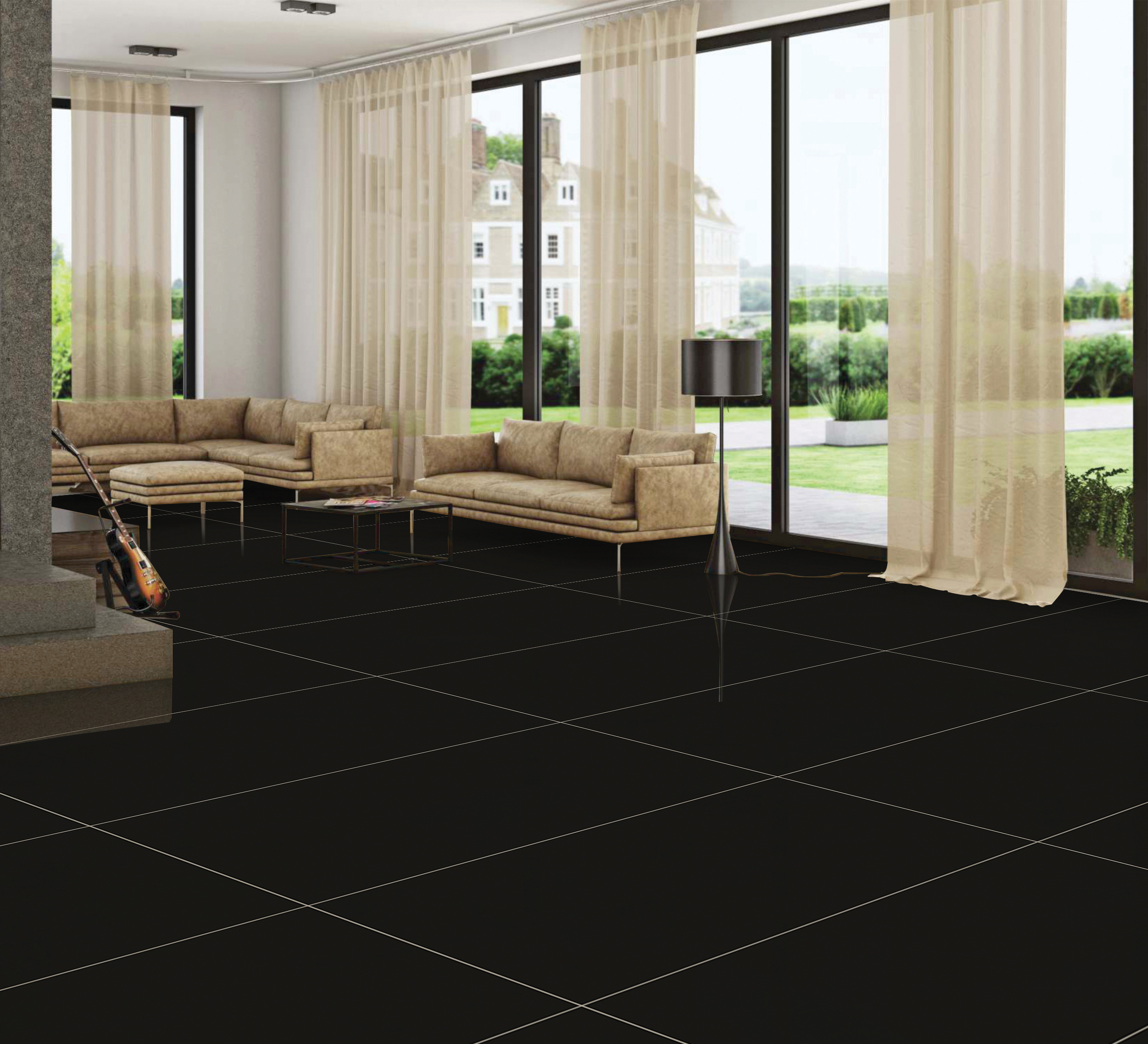 Керамогранит 600x1200 Maimoon Ceramica HG Glossy Jade Black