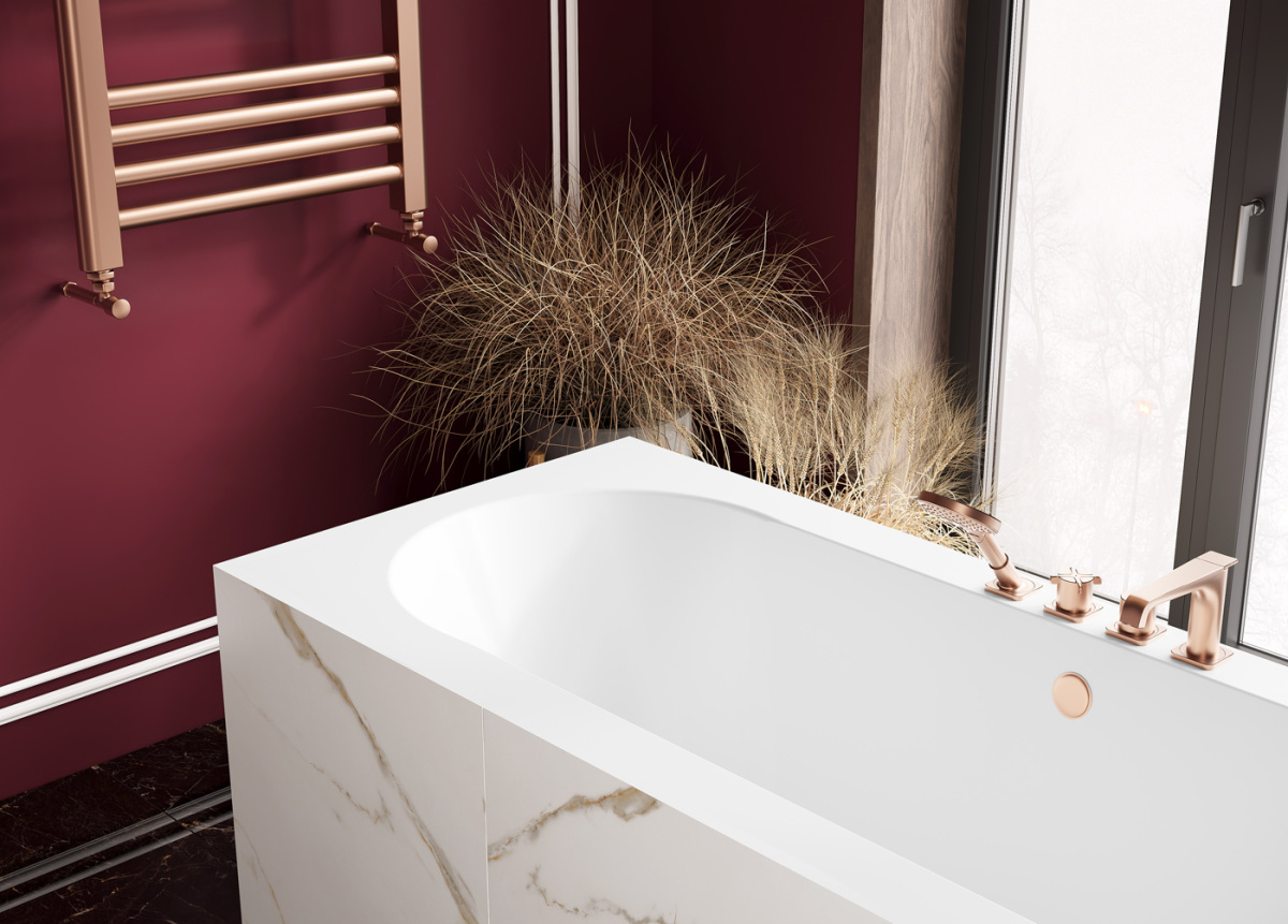 Ванна акриловая Bonito Home Ilias 180x80 с ножками BH-IL-401-180-80/Su