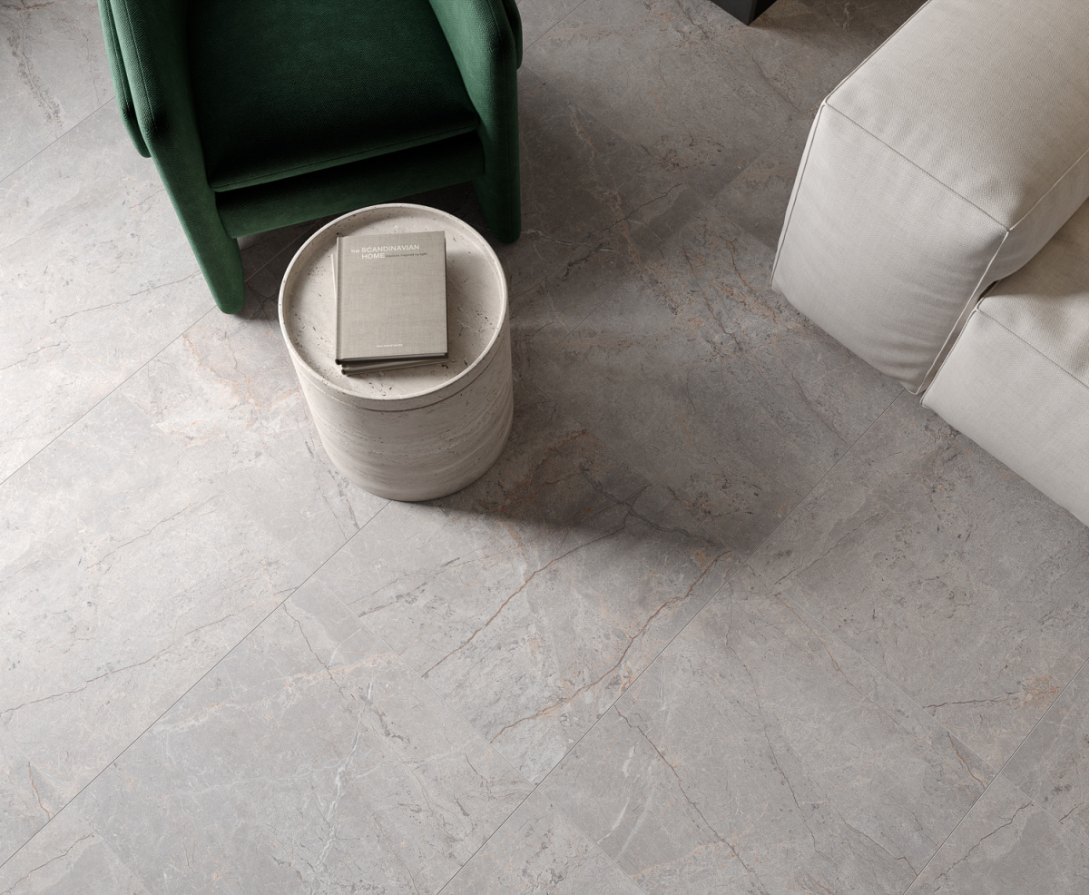 Керамогранит 600x1200 Laparet Carved River Grey