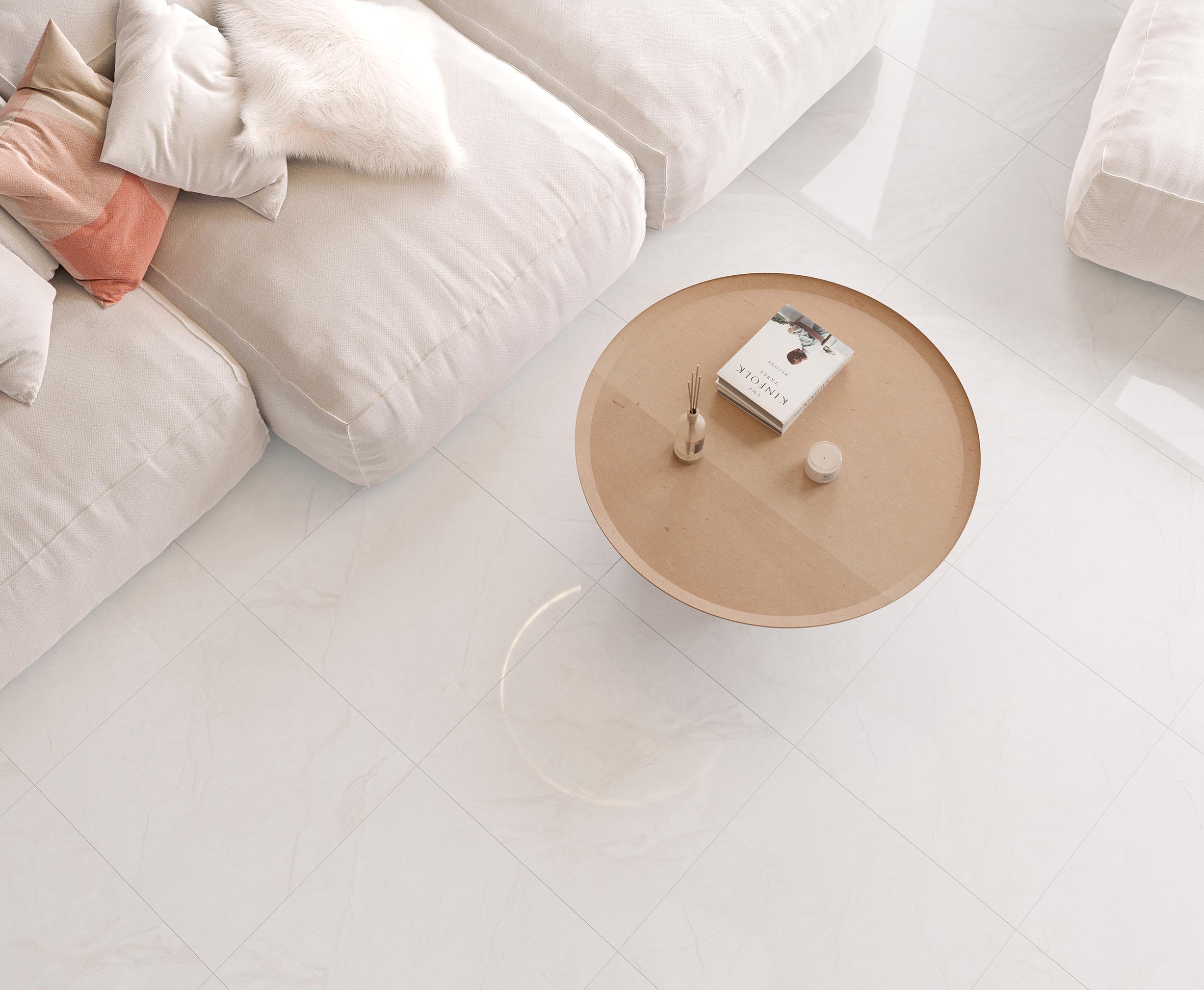 Керамогранит 800x800 Laparet Antalya Bianco Velvet