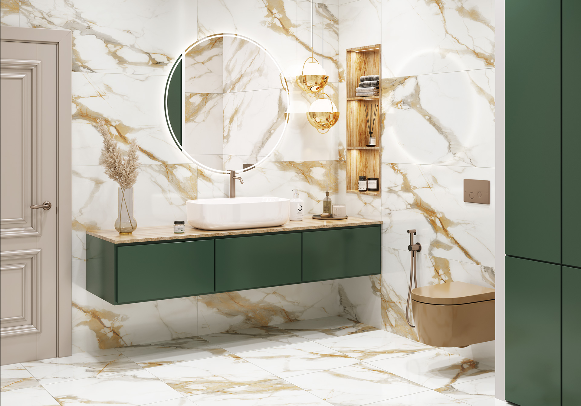 Керамогранит 600x1200 LCM Statuario Infinito White 60120STI00P