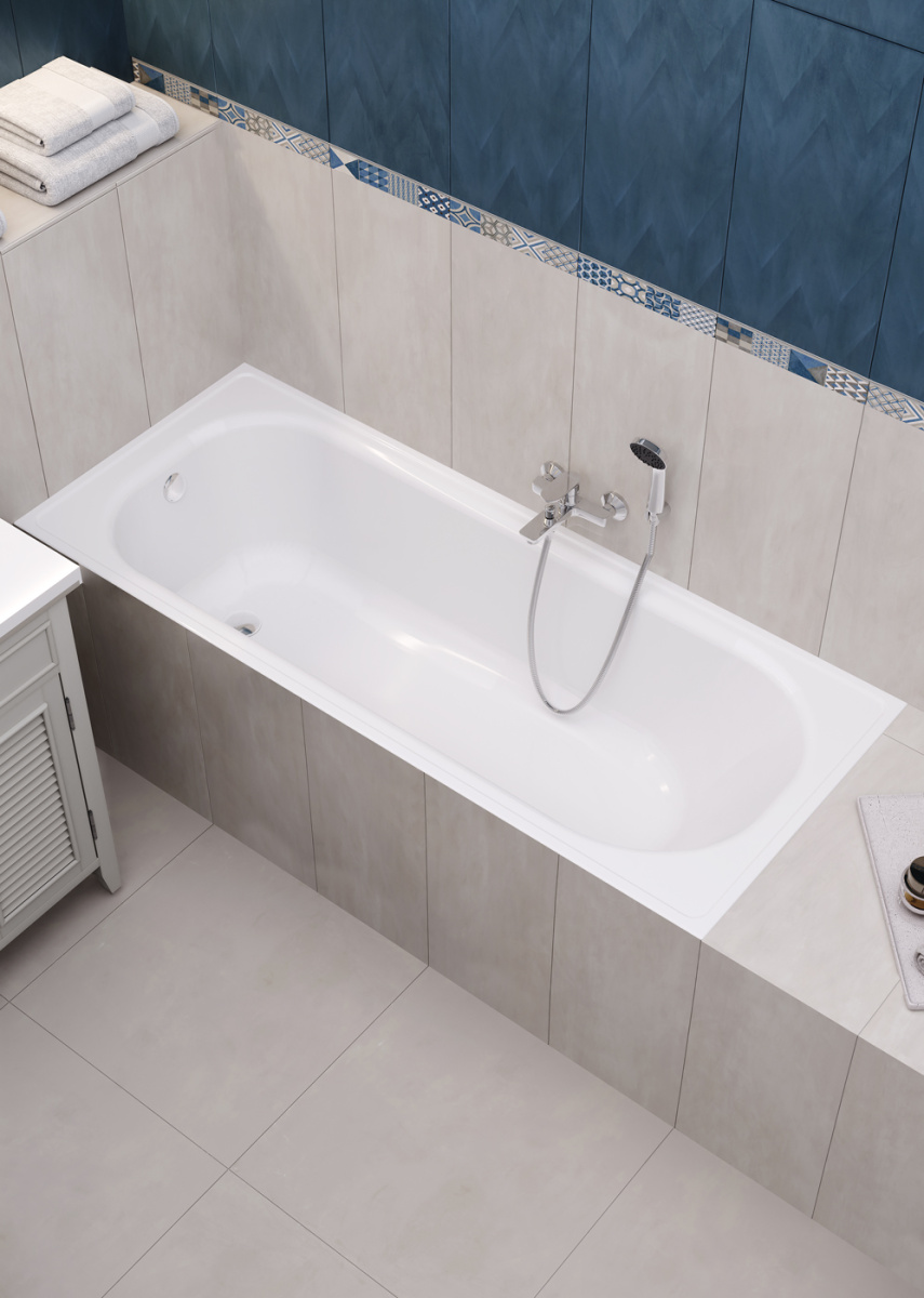 Ванна акриловая Bonito Home Daisy 140x70 с ножками BH-DA-202-140/St