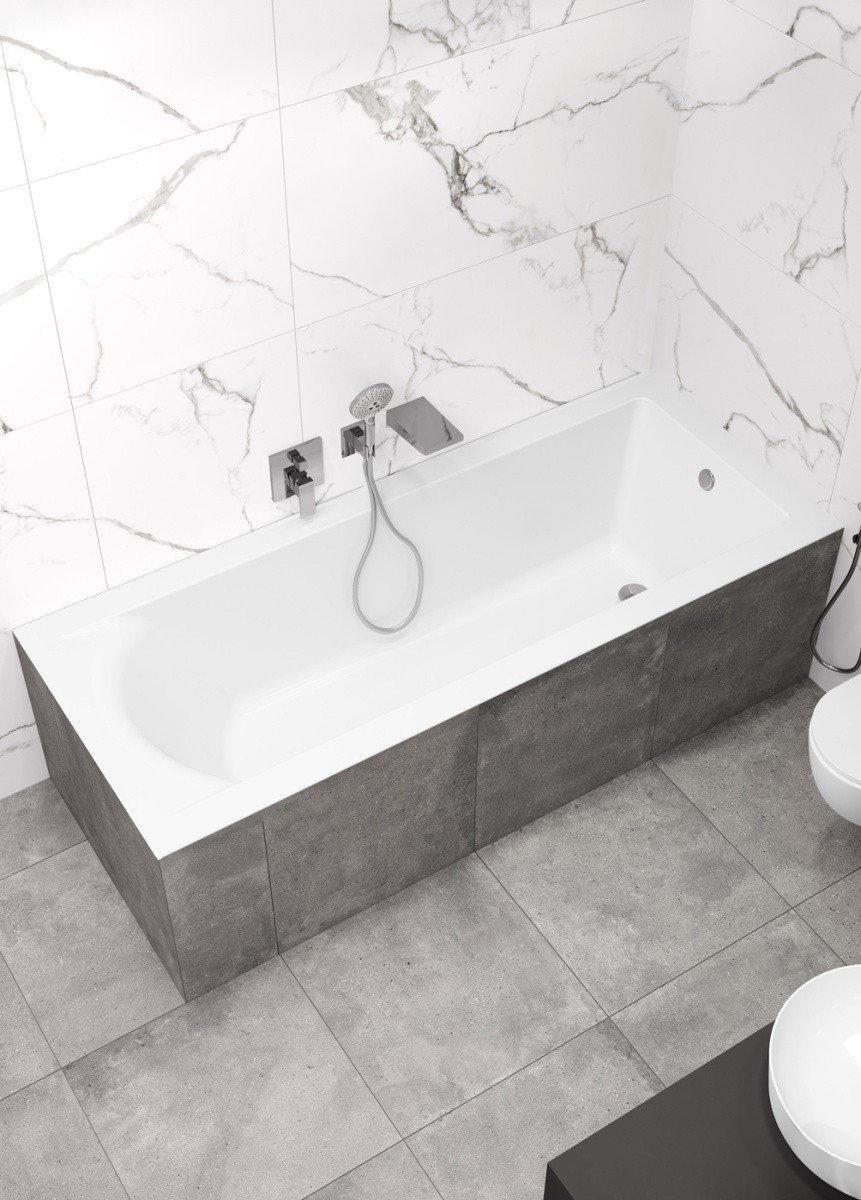 Ванна акриловая Bonito Home Aventura 150x70 с ножками BH-AV-901-150-70/St