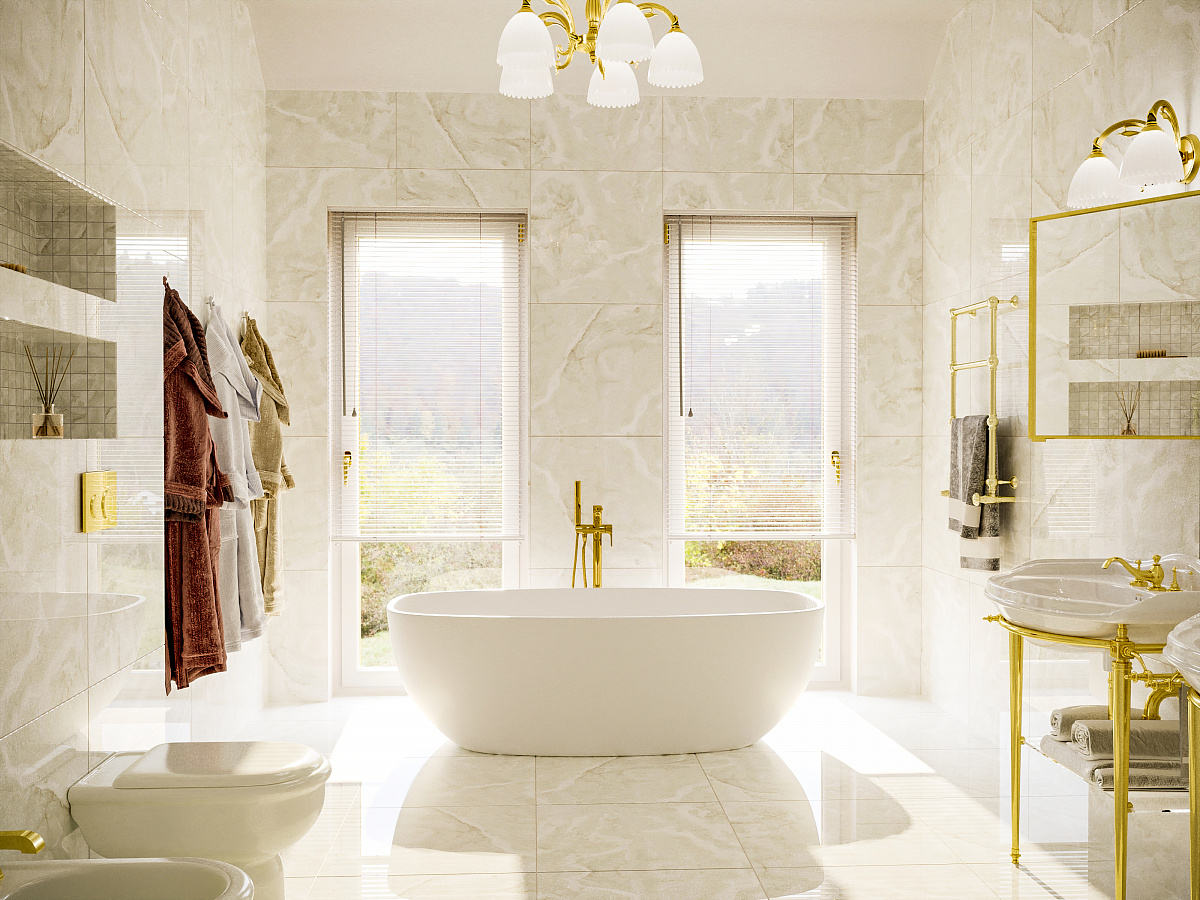 Керамогранит 600x600 Absolut Gres Onix White v2