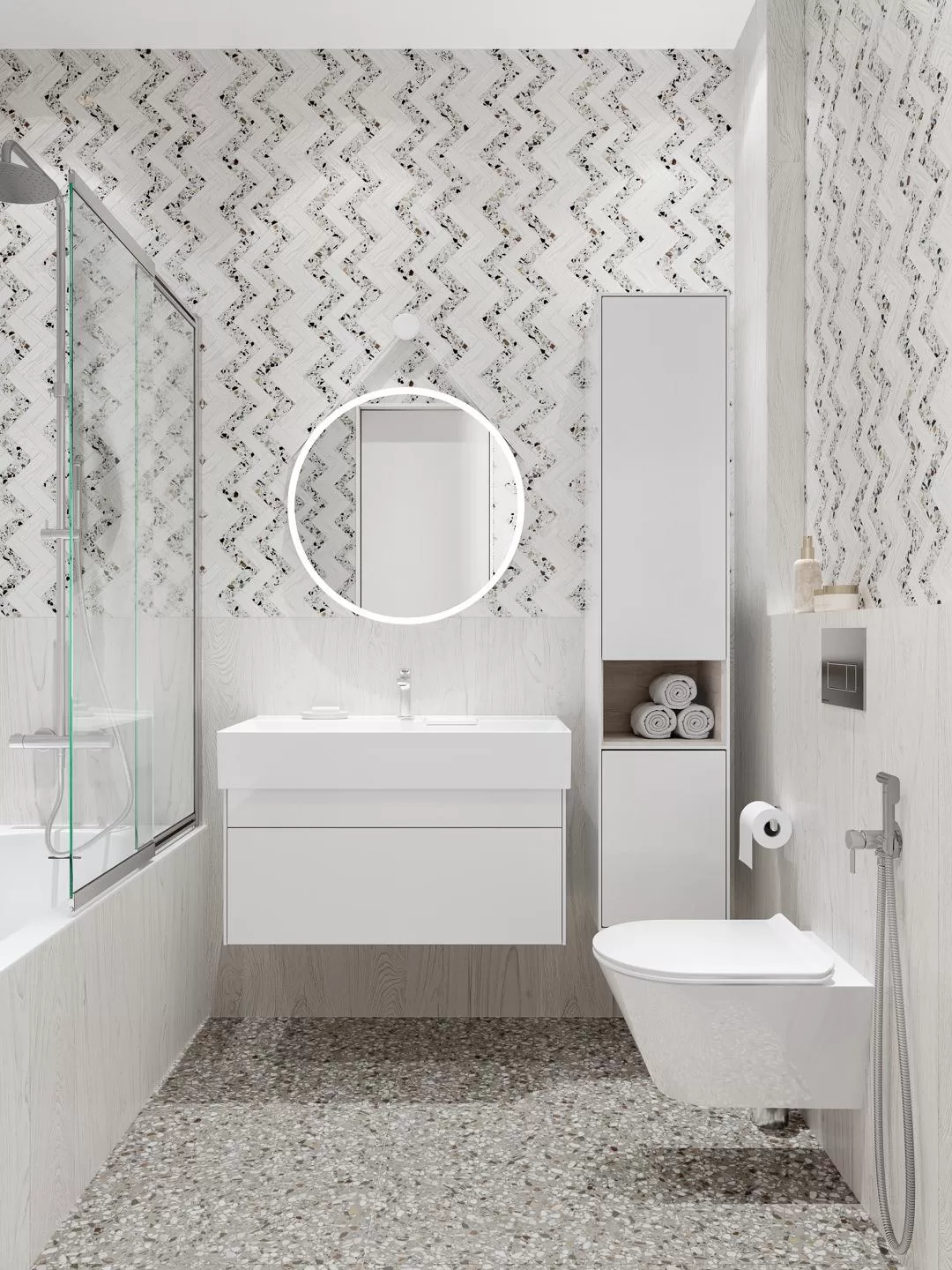 Керамогранит 200x1195 Kerama Marazzi Монтиони белый
