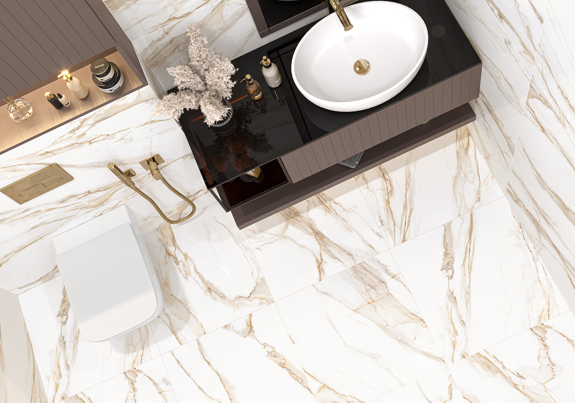 Керамогранит 600x1200 LCM Sandy Carrara 60120SAC11P