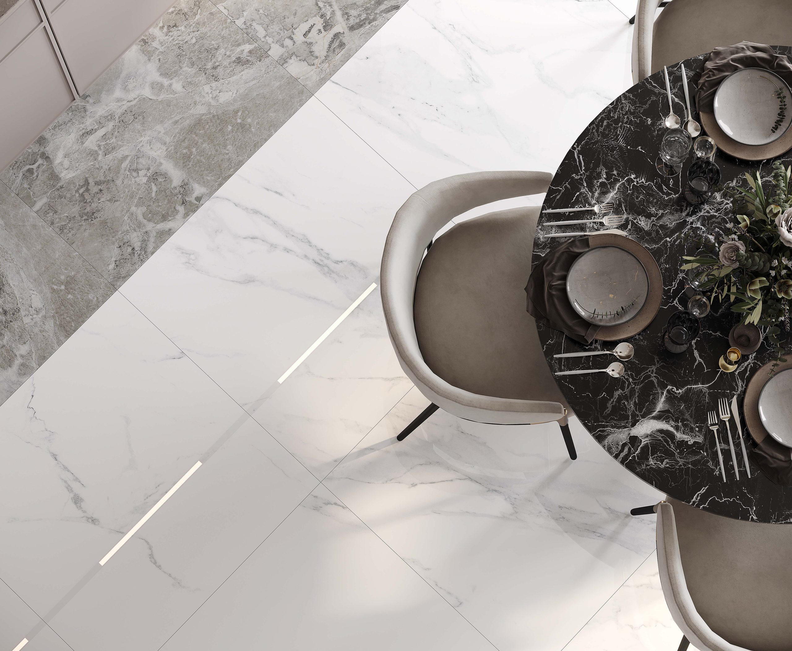 Керамогранит 800x800 Laparet Statuario Trend