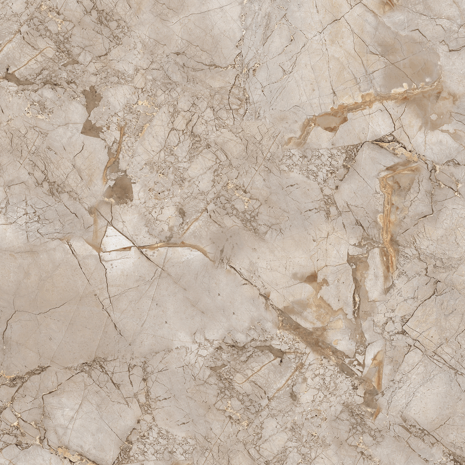 Керамогранит 600x600 Maimoon Ceramica Glossy Gliter Brown