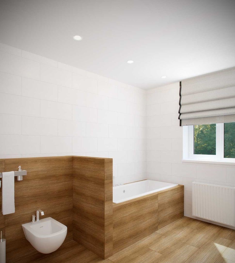 Керамическая плитка 85x285 Kerama Marazzi Парус белый блестящий 9000