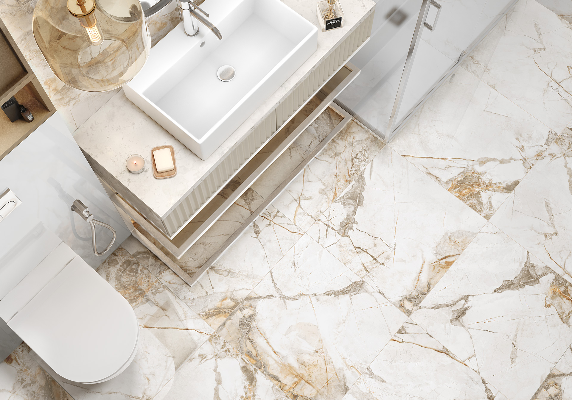 Керамогранит 600x1200 LCM Skyros Gold 60120SKY21P