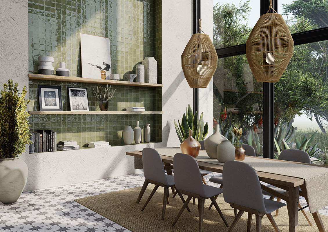 Керамическая плитка 200x200 Mainzu Chaouen Forest