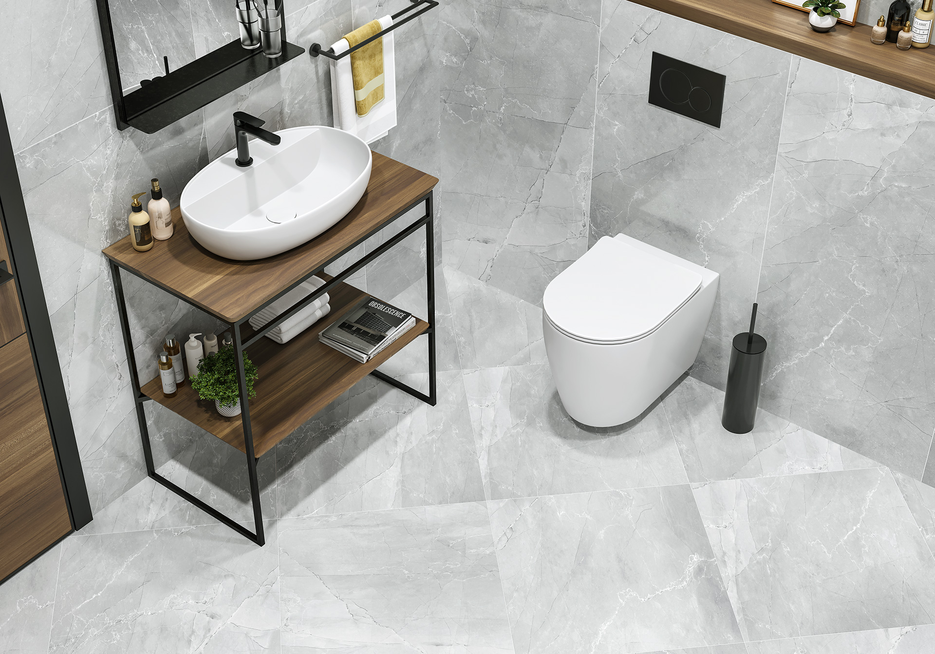 Керамогранит 600x1200 LCM Armani Marble Gray 60120AMB15P